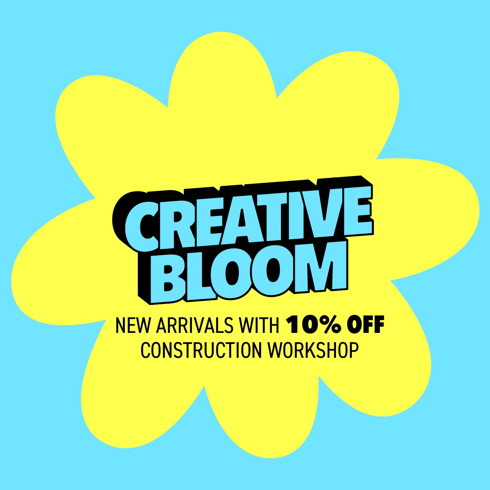 Enjoy the latest new arrivals with 10% off and organize your workshop !