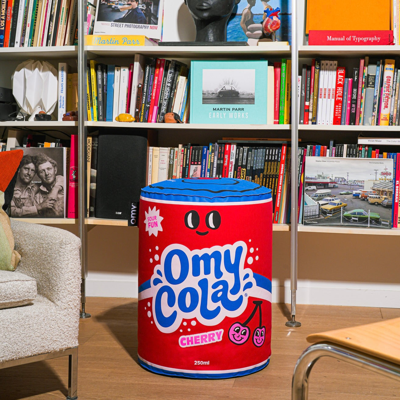 COUSSINS GONFABLES GEANT - OMY COLA