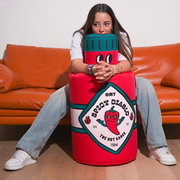 GIANT INFLATABLE CUSHIONS - SPICY DIABLO
