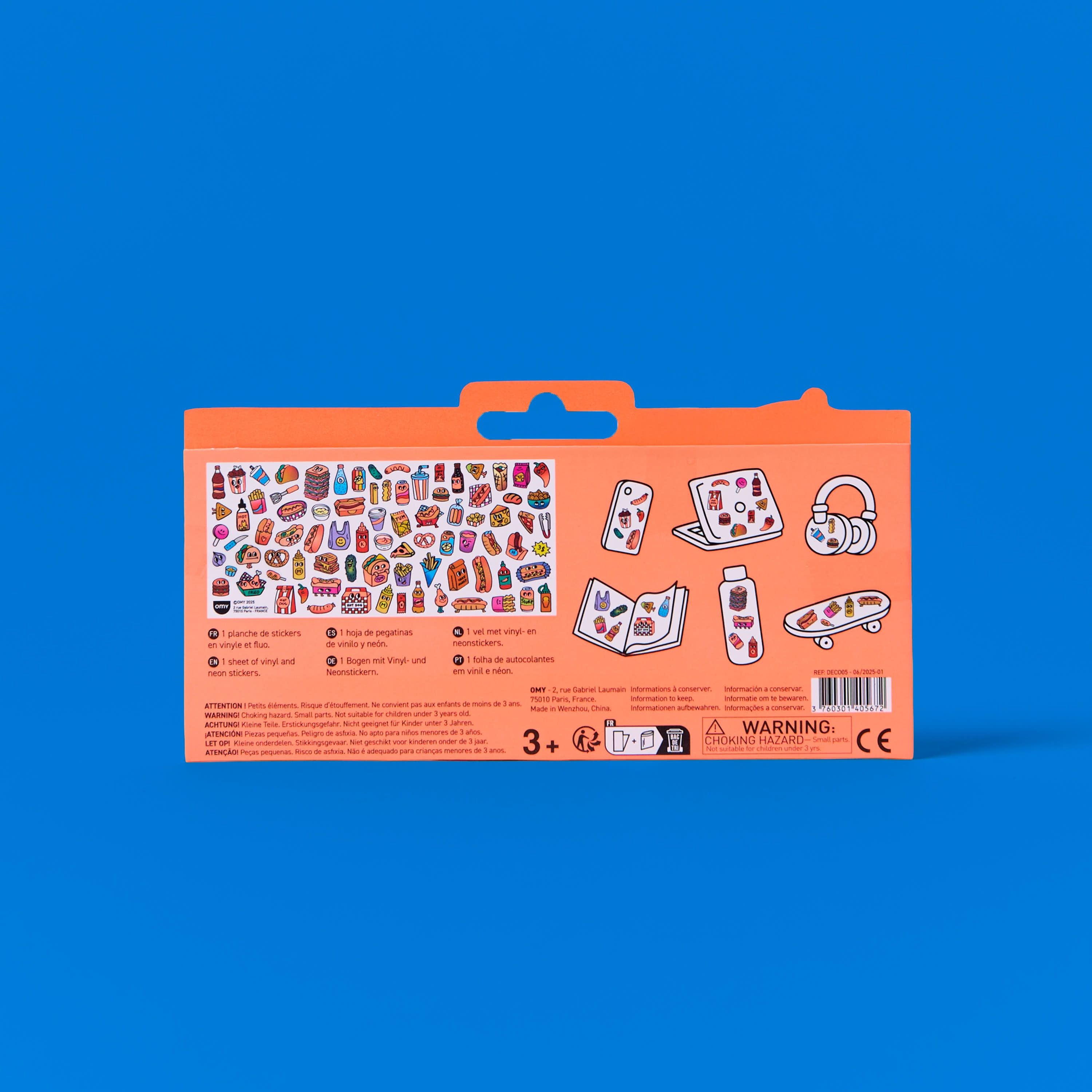 FABULOUS STICKERS - BOUTIQUE - HOT DOG SHOP