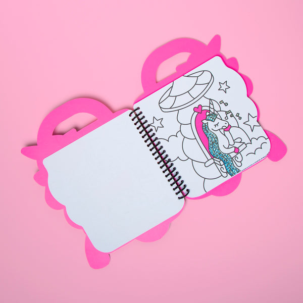 SUPER COLORING & STICKERS BOOK - LILY
