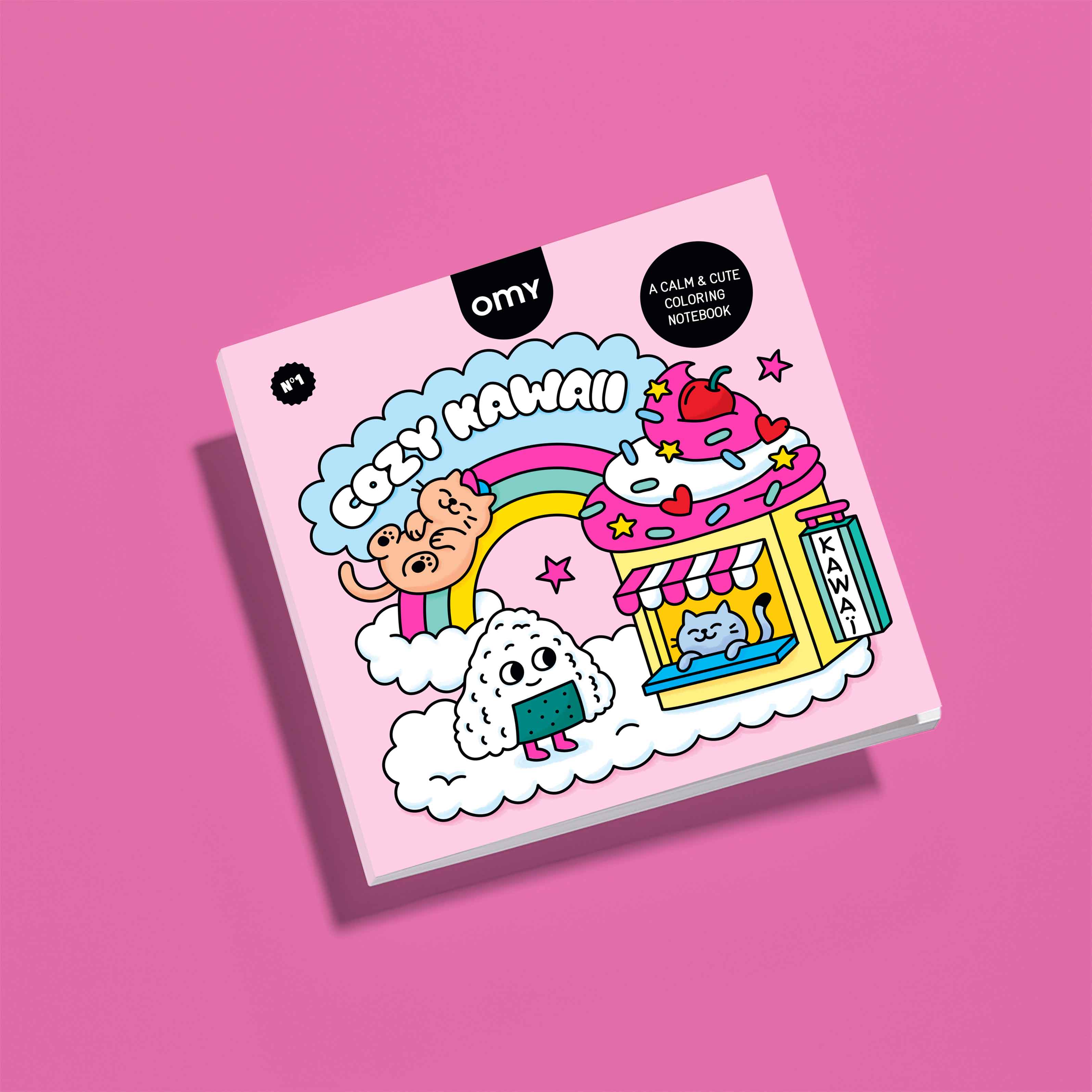 COZY ART COLORING BOOK - KAWAI