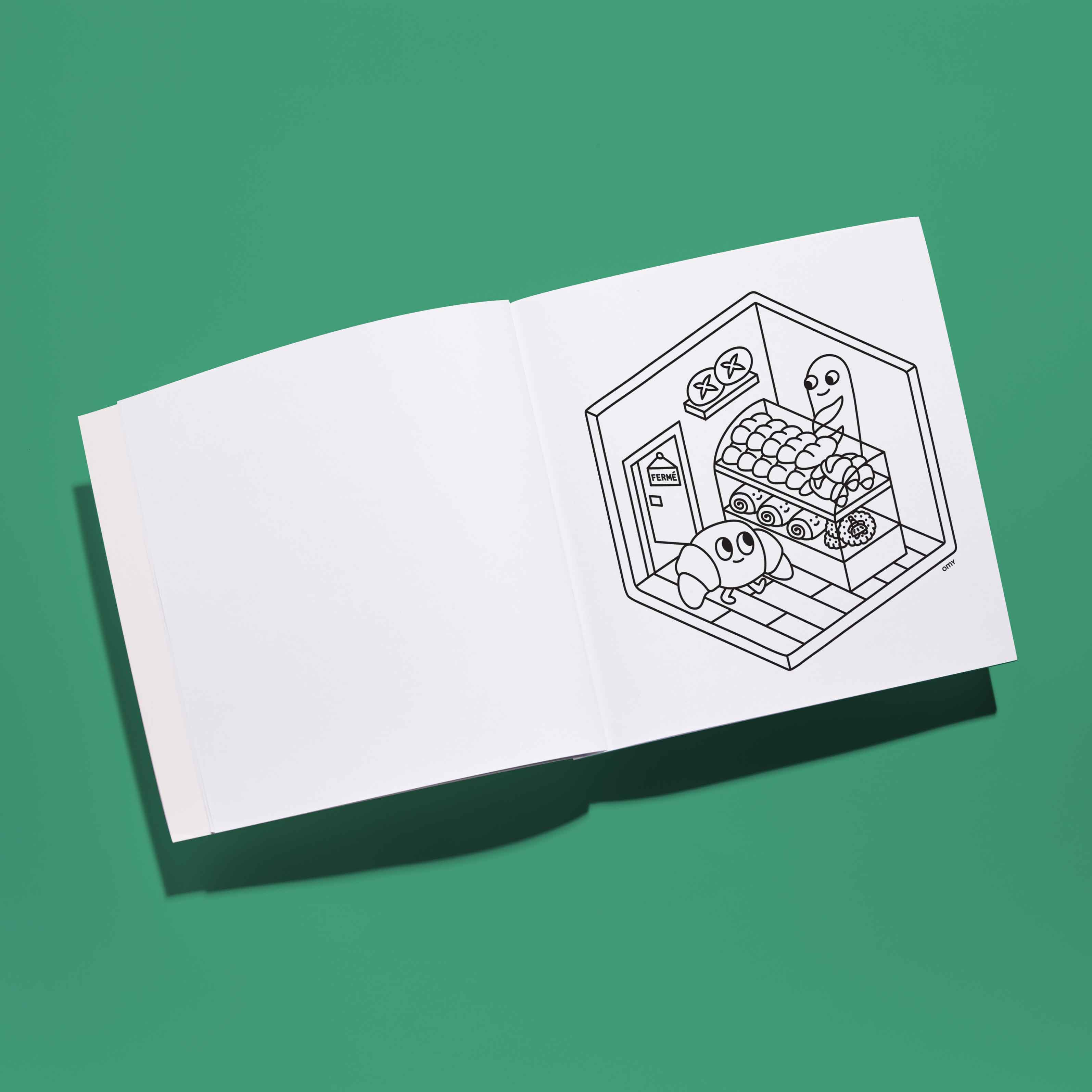 COZY ART COLORING BOOK - PARIS