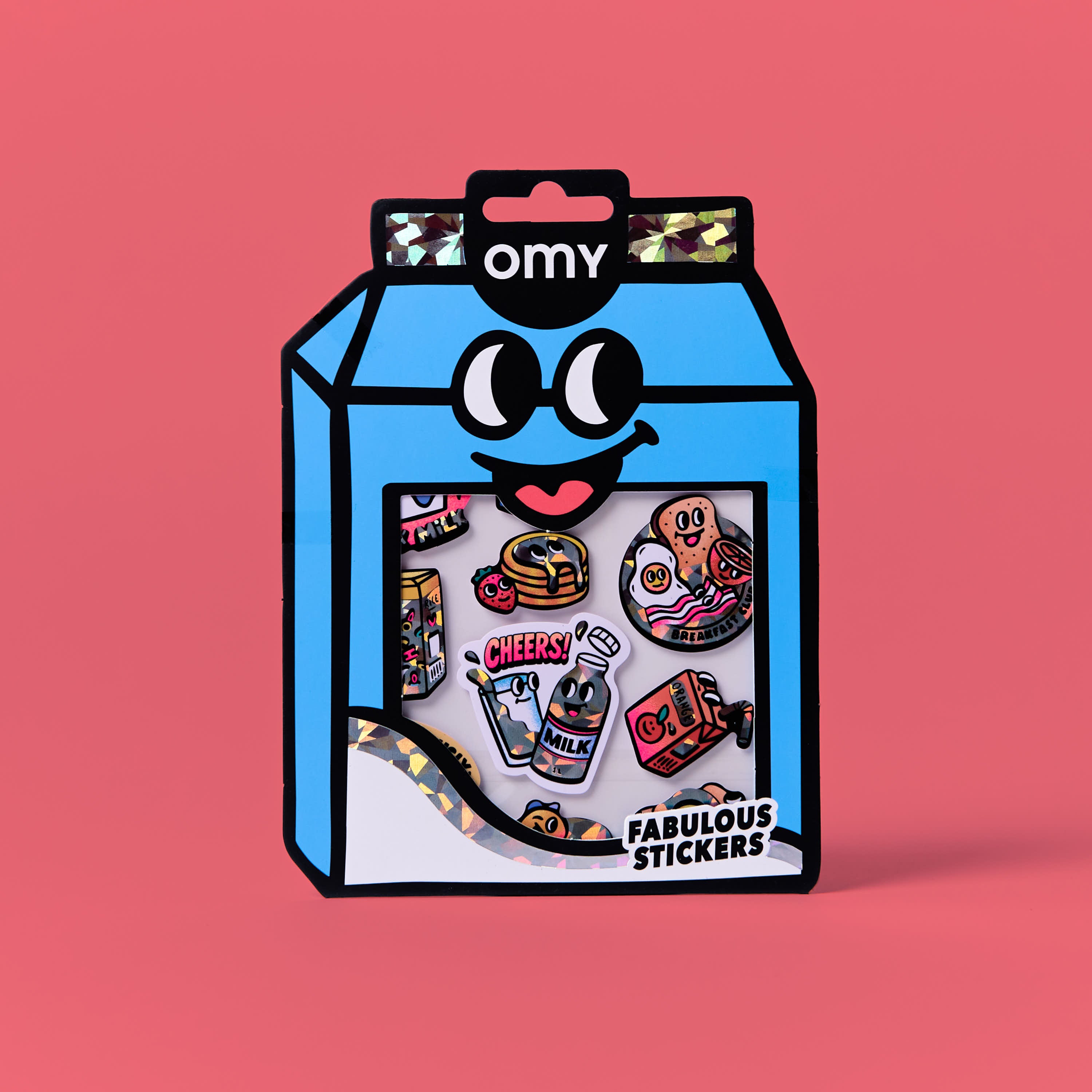 NEW ASSORTIMENT DE 36 FABULOUS STICKERS - BIG