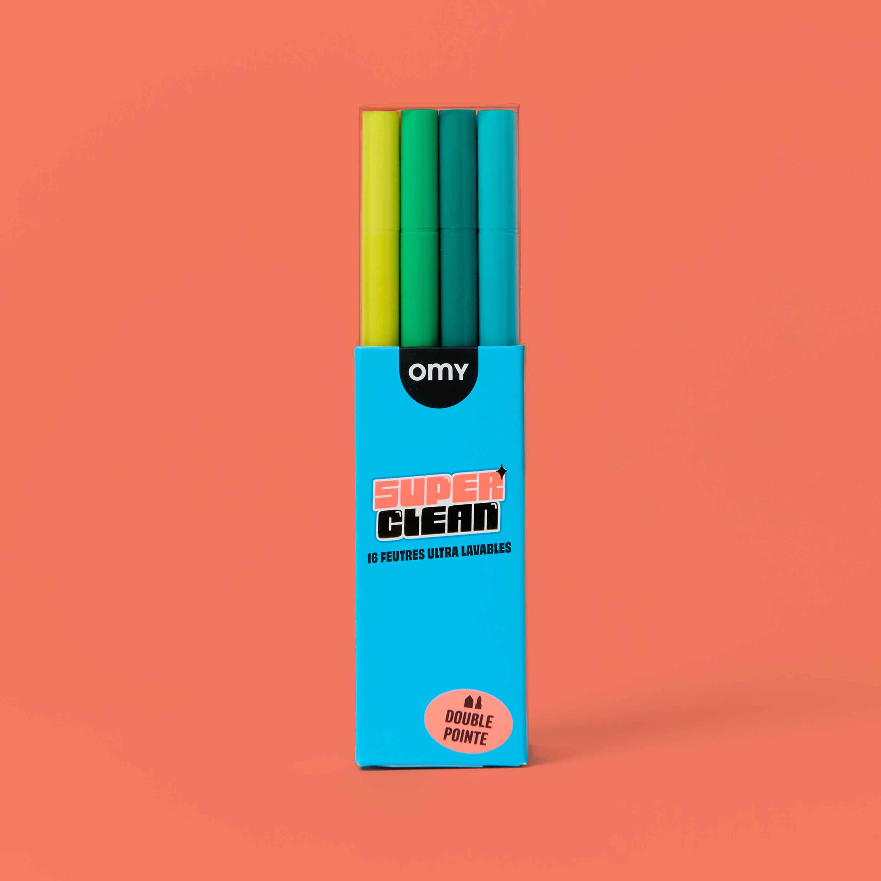 NEW PLV- 16 FEUTRES SUPER CLEAN
