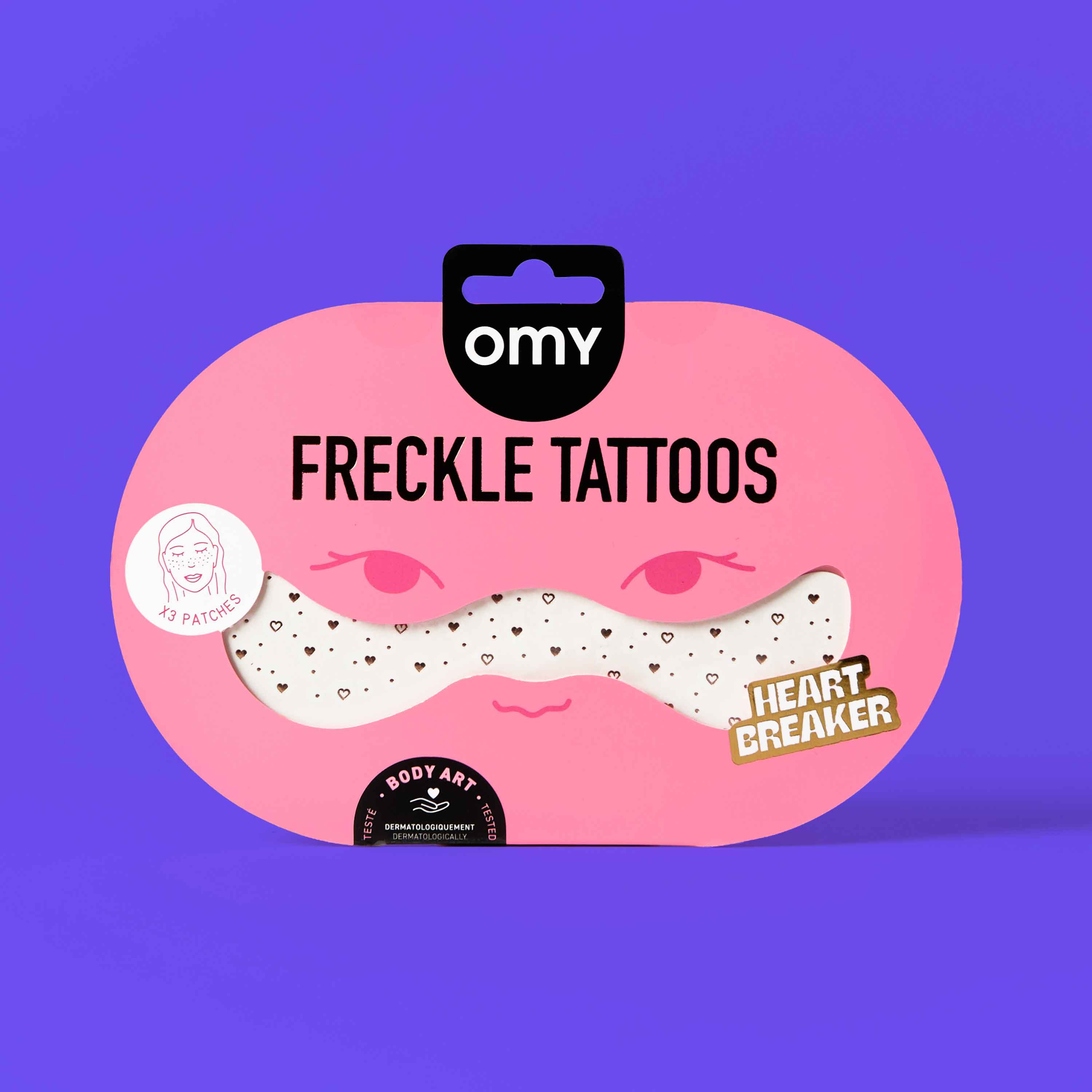 HEARTBREAKER FRECKLES TATTOO x12