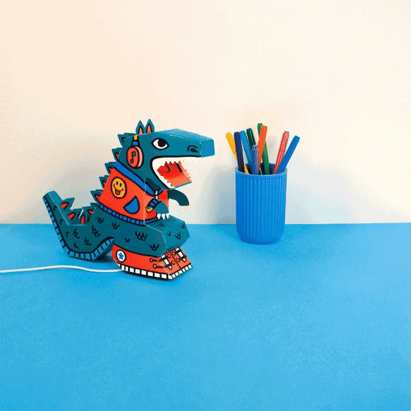 LAMP DIY - DINO