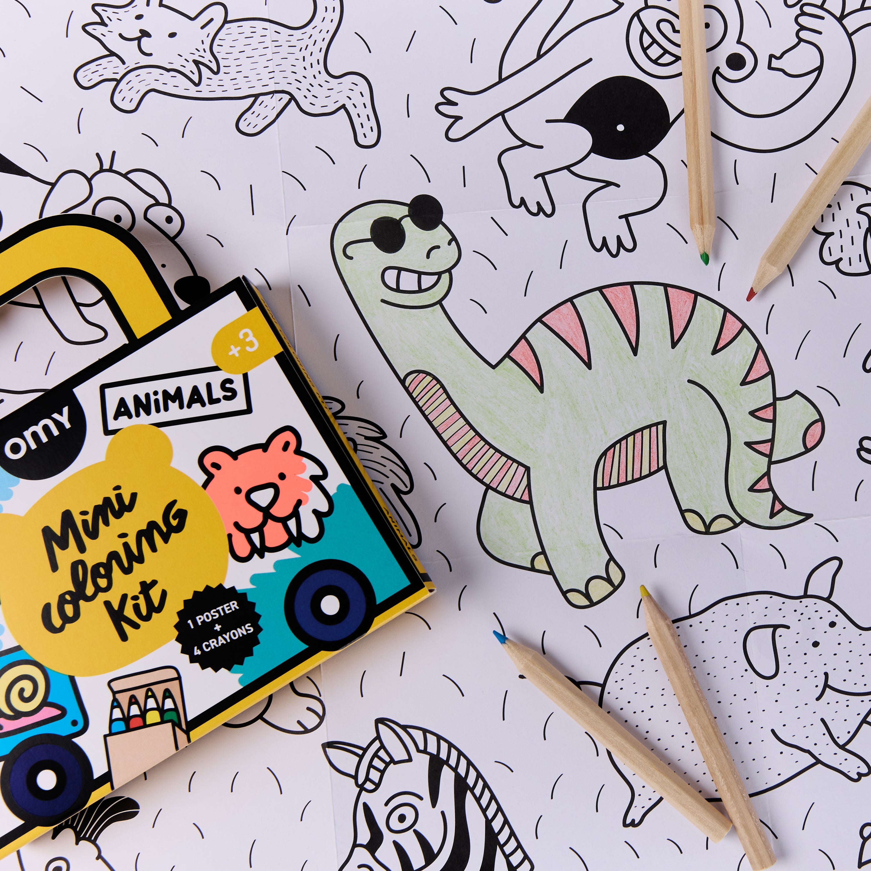 POCKET COLORING - ANIMALS