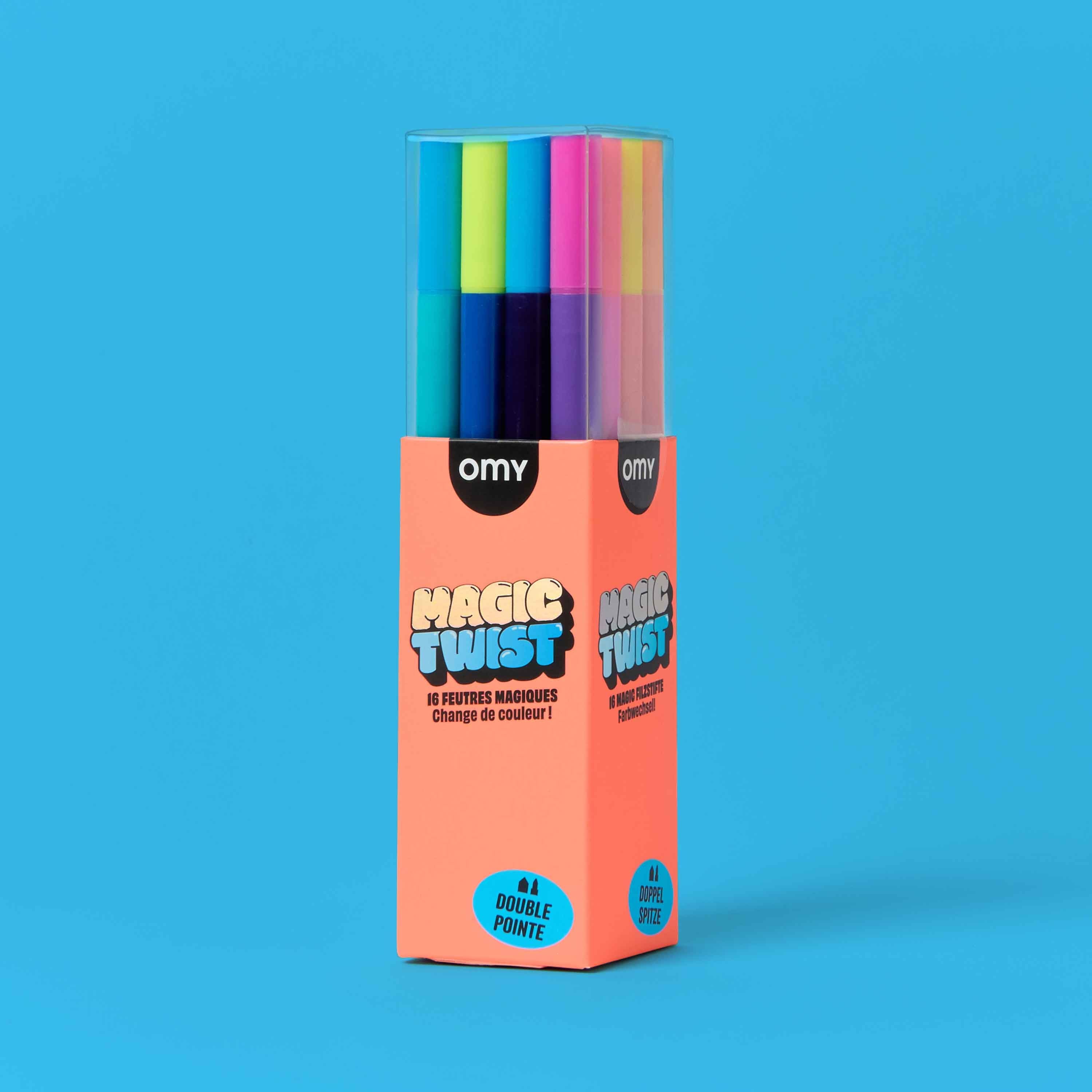 16 MAGIC TWIST MARKERS