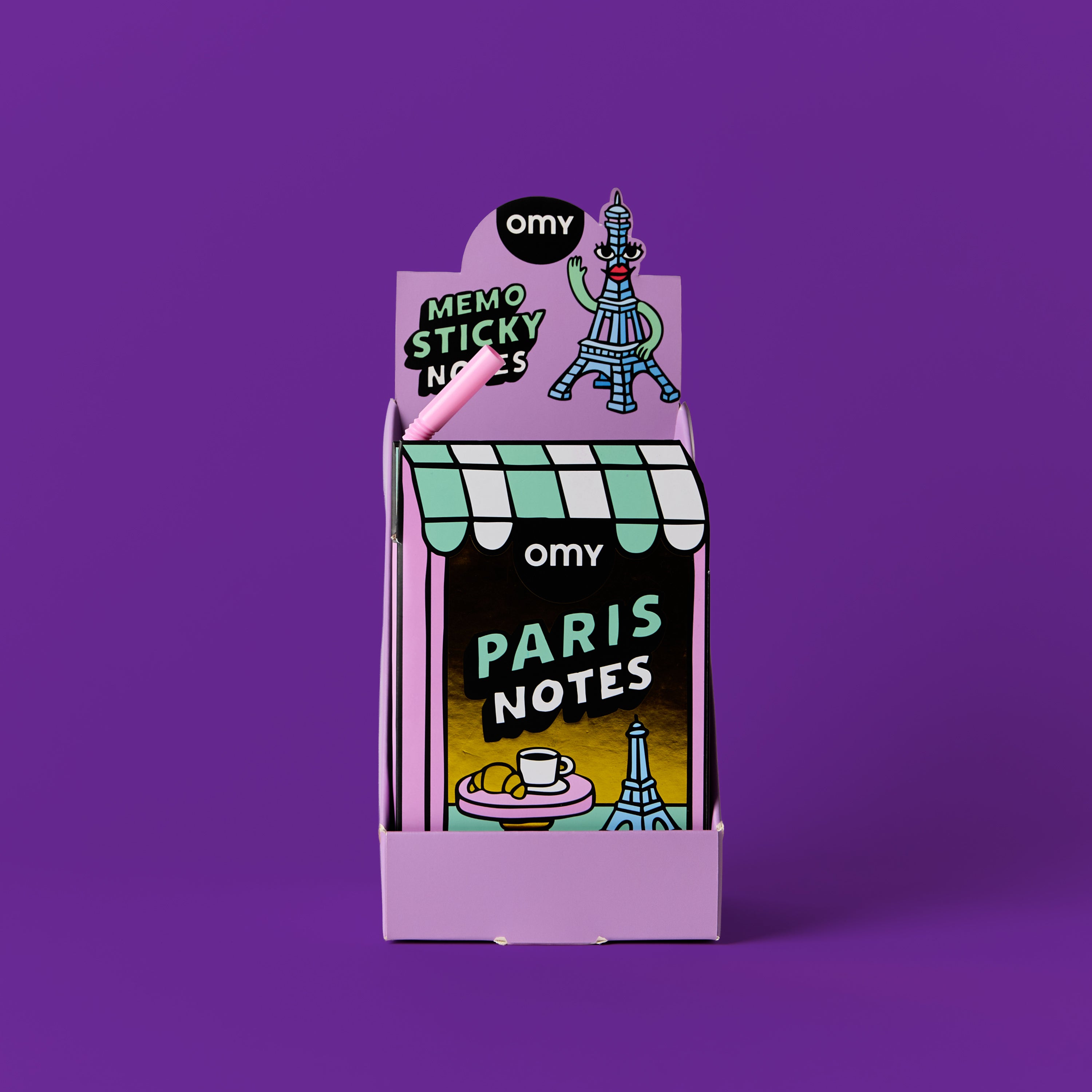 8 STICKY NOTES - PARIS