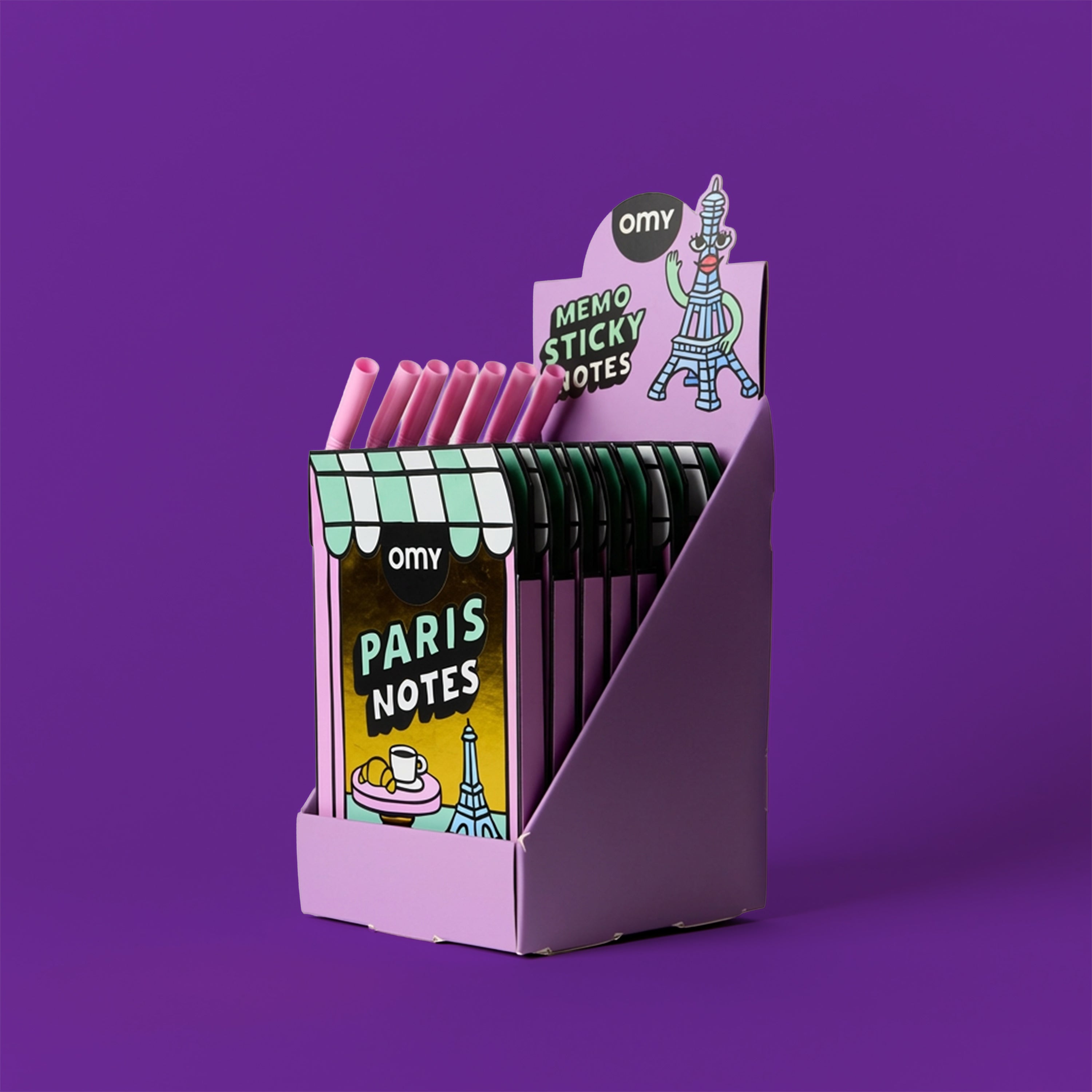 8 STICKY NOTES - PARIS