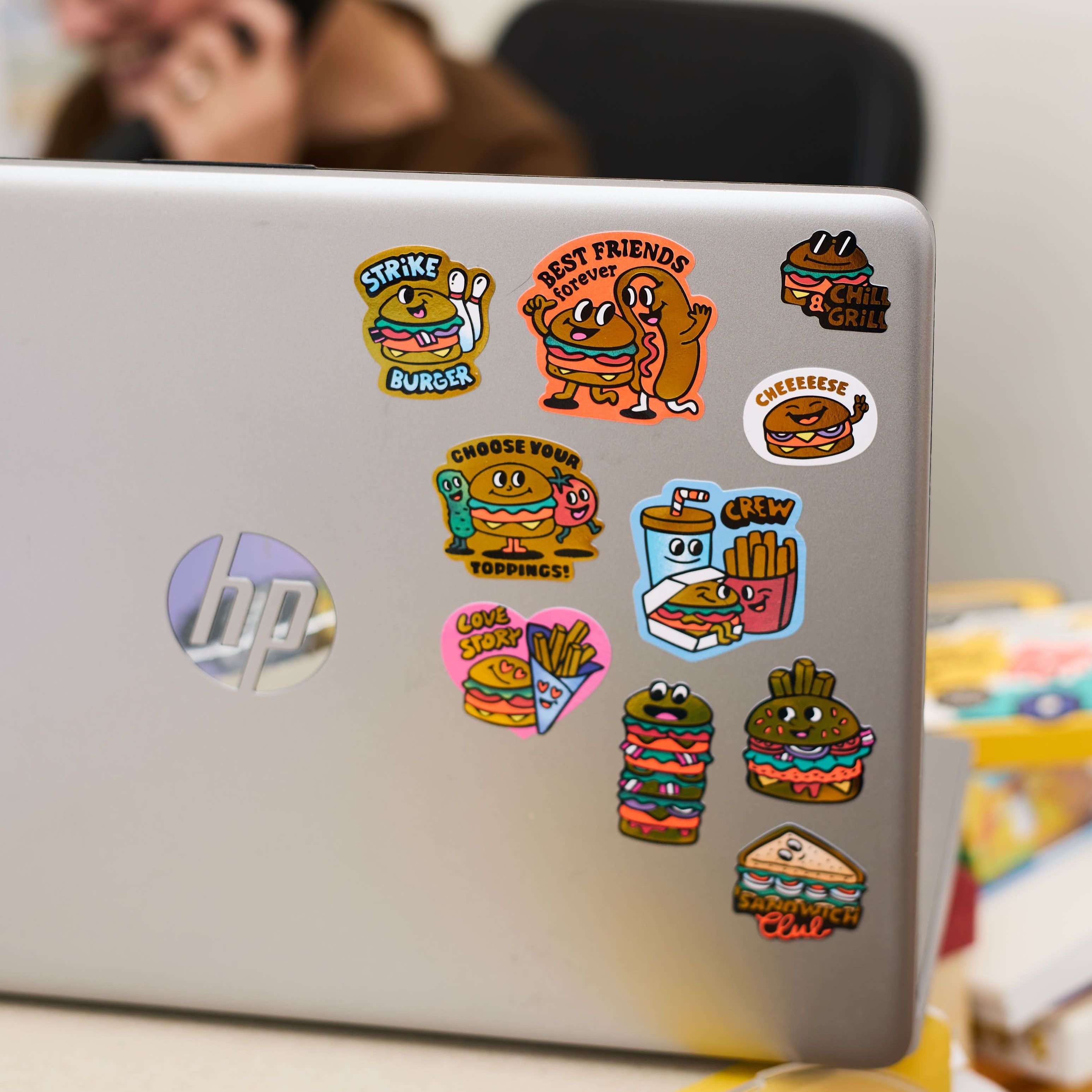 STICKER COLLECTION - M - BURGER