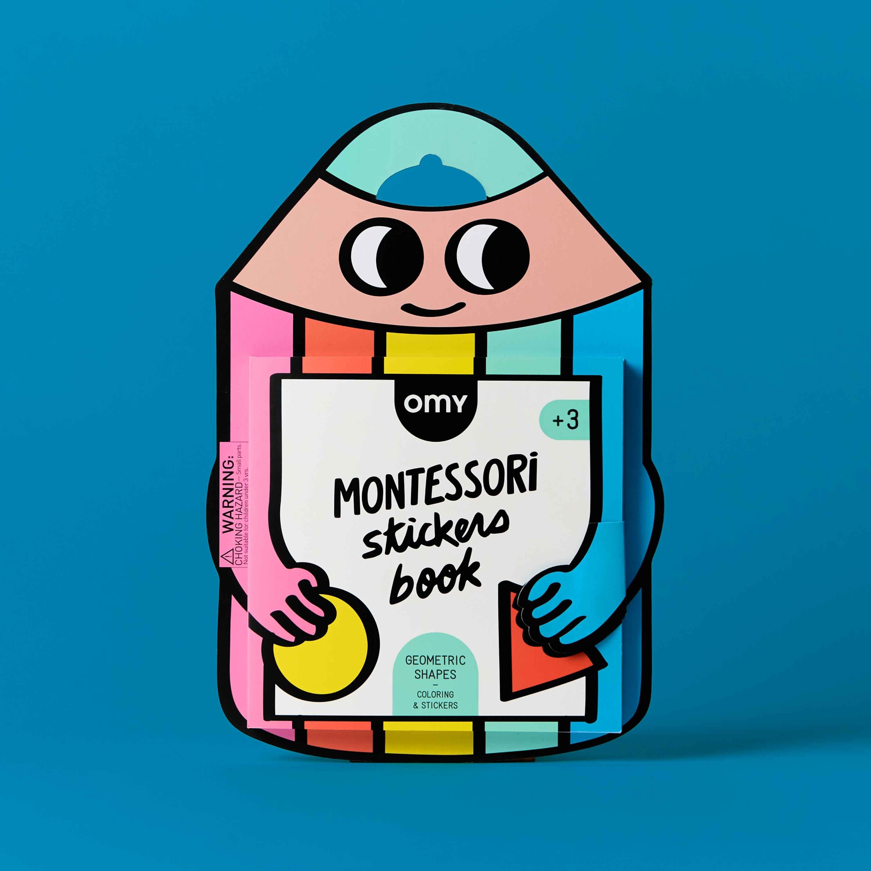 MONTESSORI STICKERS BOOKS - GEOMETRIC SHAPES