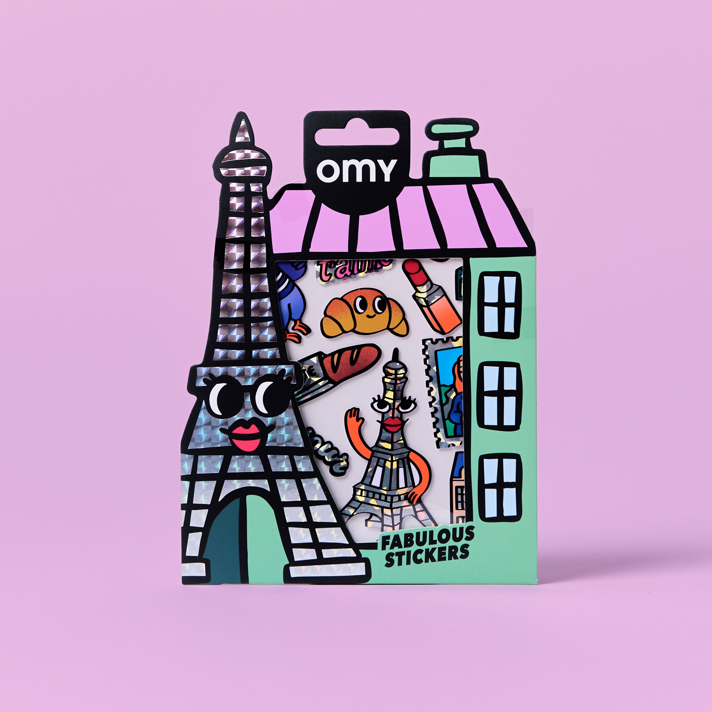 ASSORTIMENT DE 18 FABULOUS STICKERS - PARIS