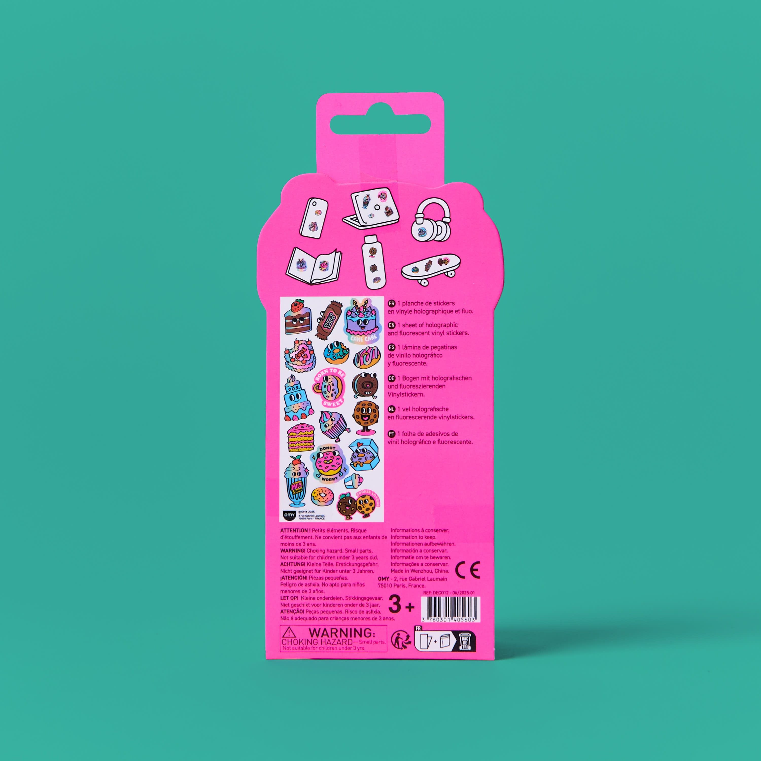 FABULOUS STICKERS - ICONIC - DONUTS