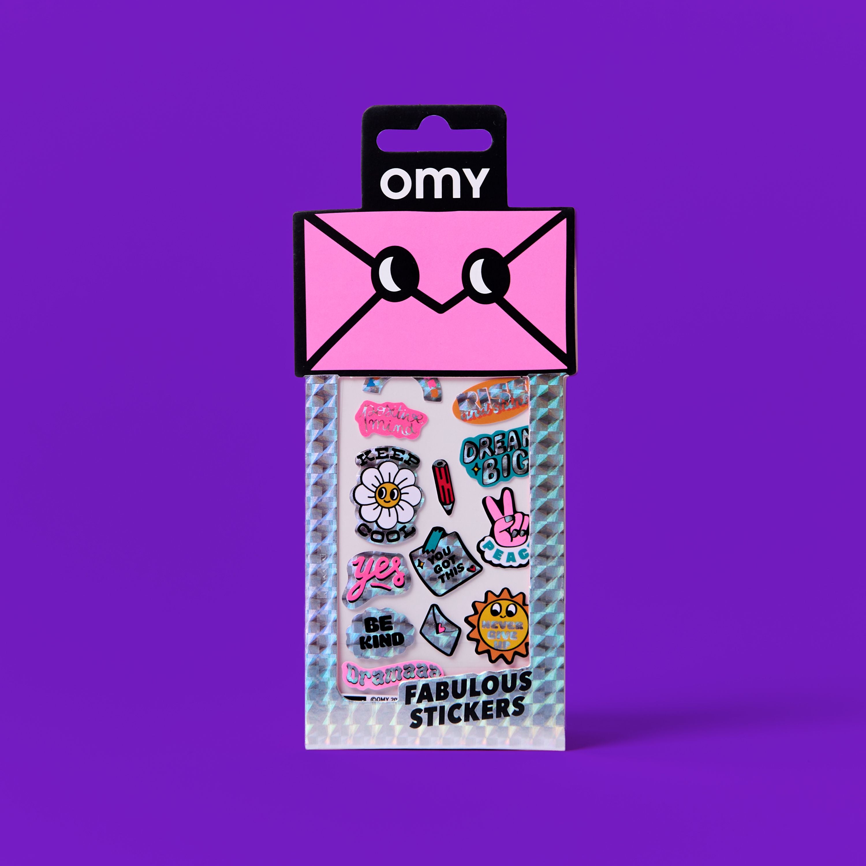 ASSORTIMENT DE 36 FABULOUS STICKERS - ICONIC