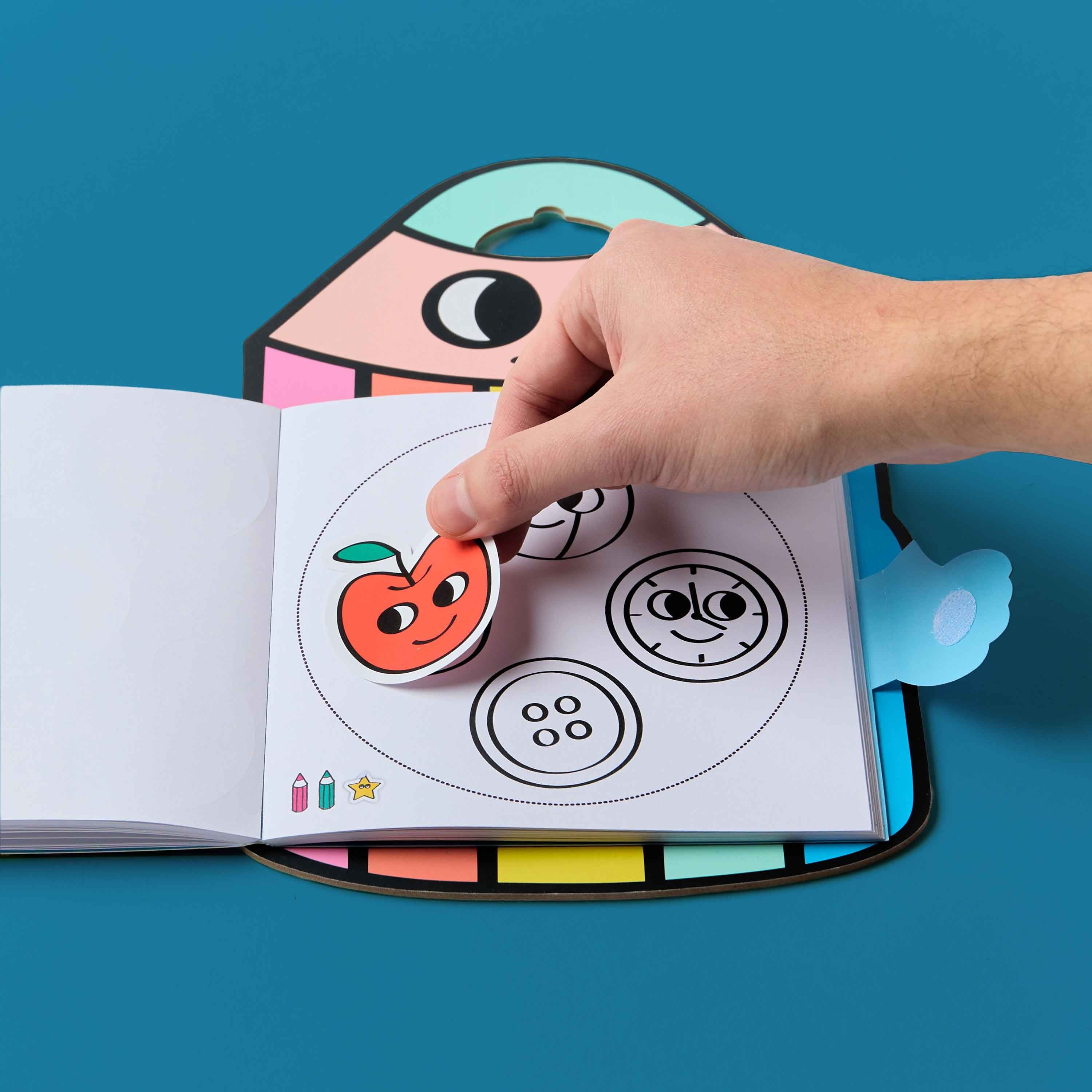 MONTESSORI STICKERS BOOKS - GEOMETRIC SHAPES