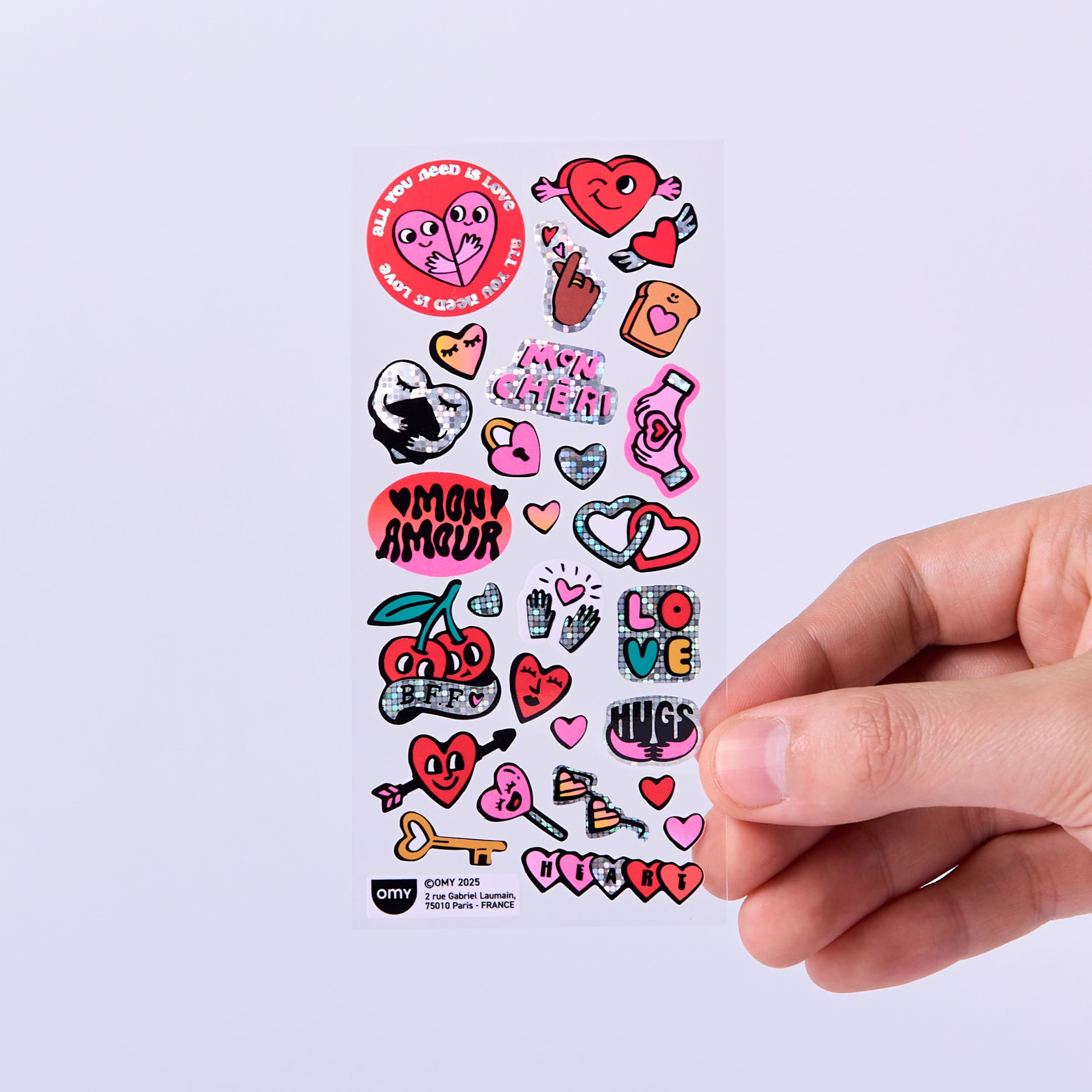 FABULOUS STICKERS - ICONIC - LOVE