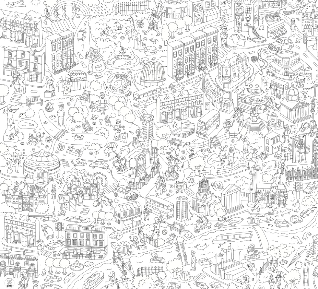 Berlin - Coloriage XXL