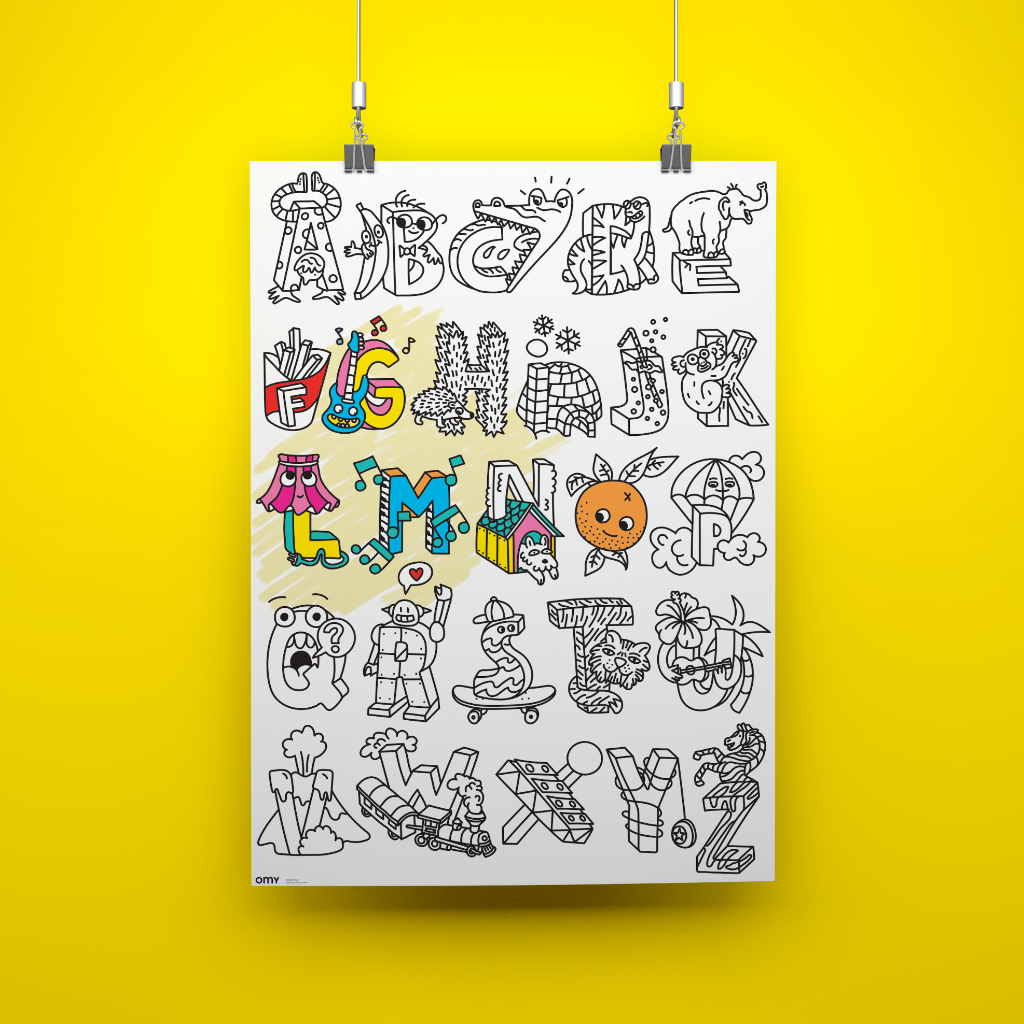 ABC - Poster géant