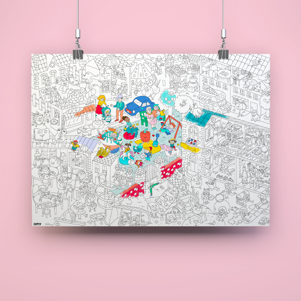 Kids life - Poster géant