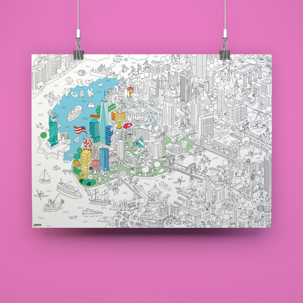 New York - Giant poster