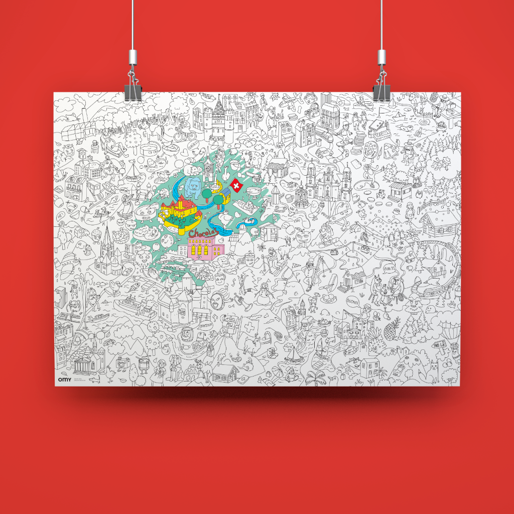 Switzerland - Poster géant