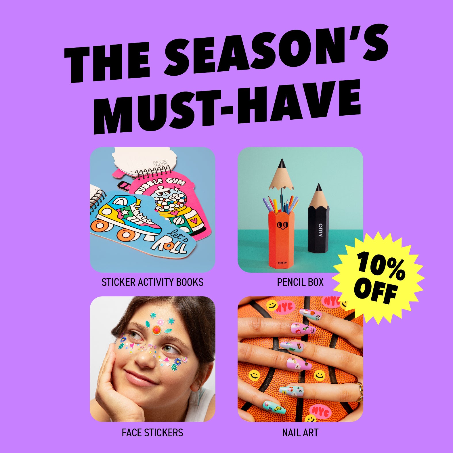 Enjoy the latest new arrivals with 10% off and organize your workshop !