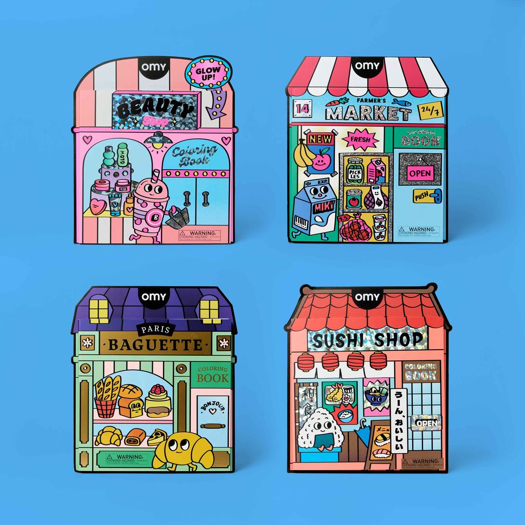 PACK 24 COLORING BOUTIQUE