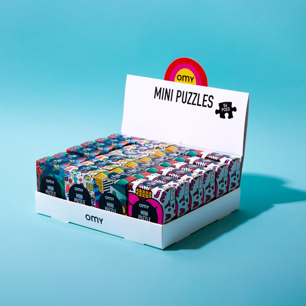 Assortiment de 24 mini puzzles graphics
