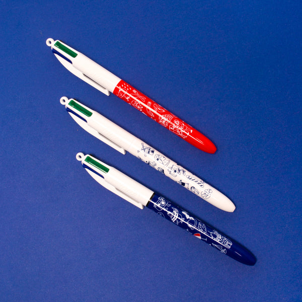 Coffret 3 stylos France