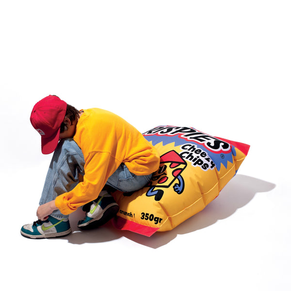 COUSSINS GONFABLES GEANT - CRISPIES