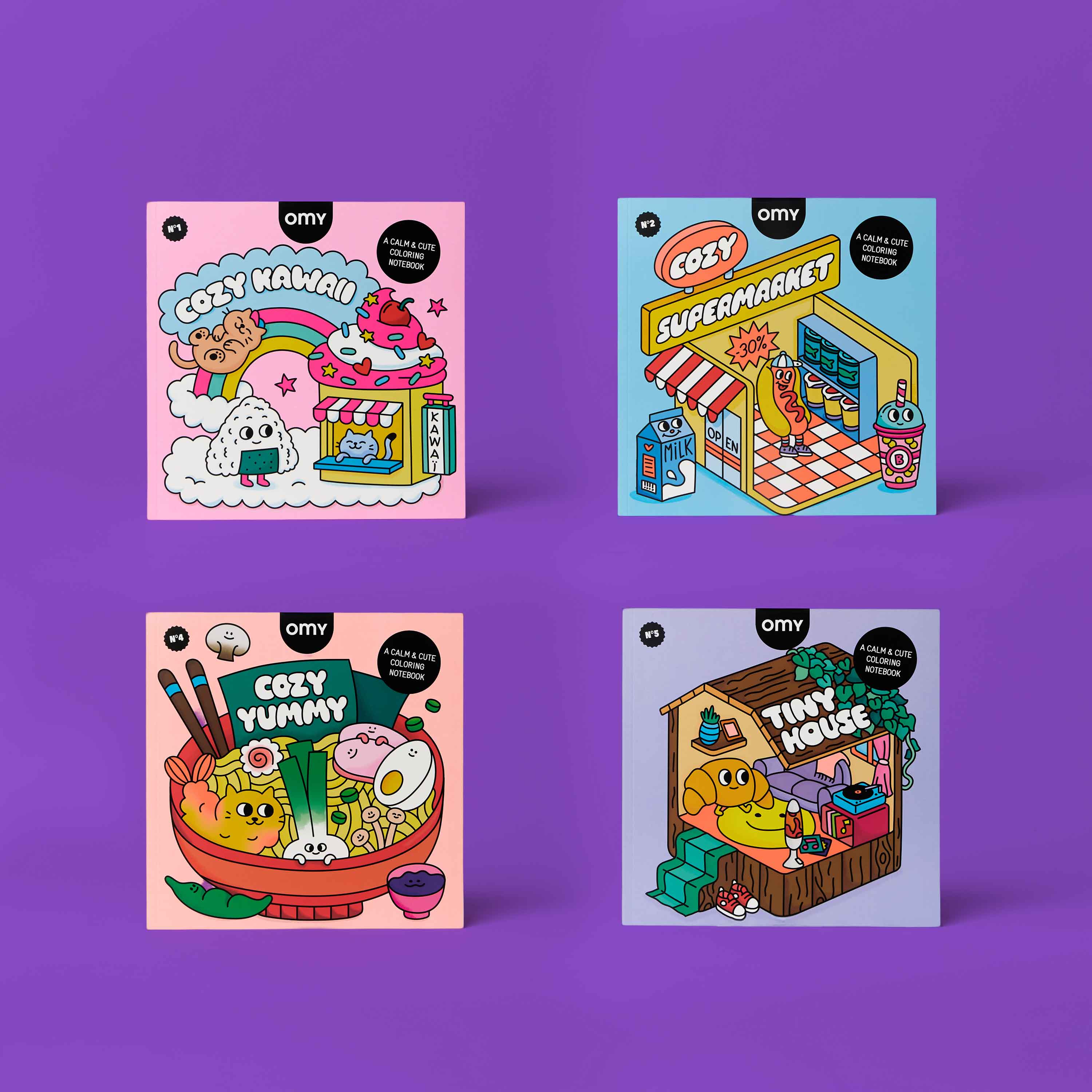 BUNDLE - 24 COZY ART - 4 themes