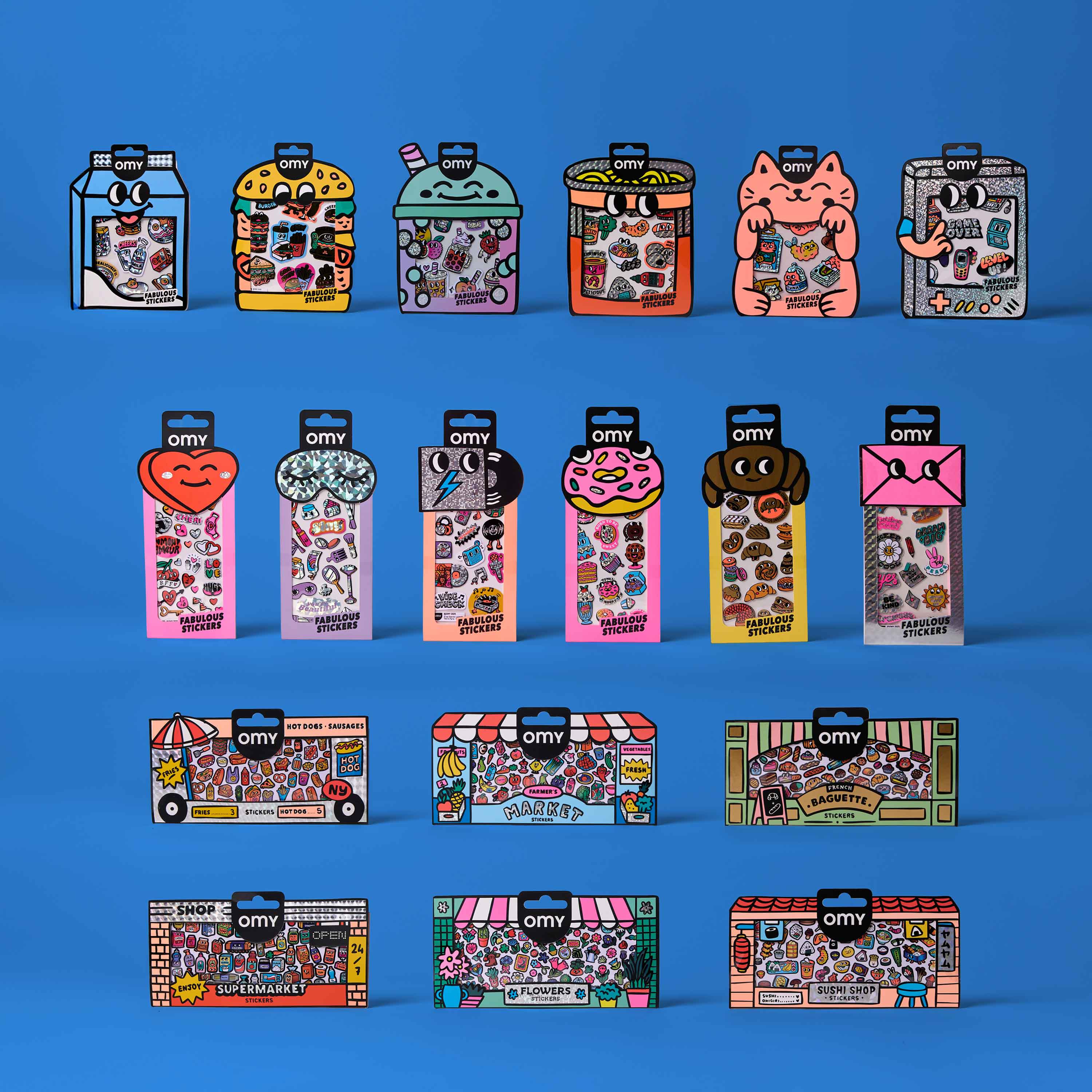 BUNDLE - 108 FABULOUS STICKERS