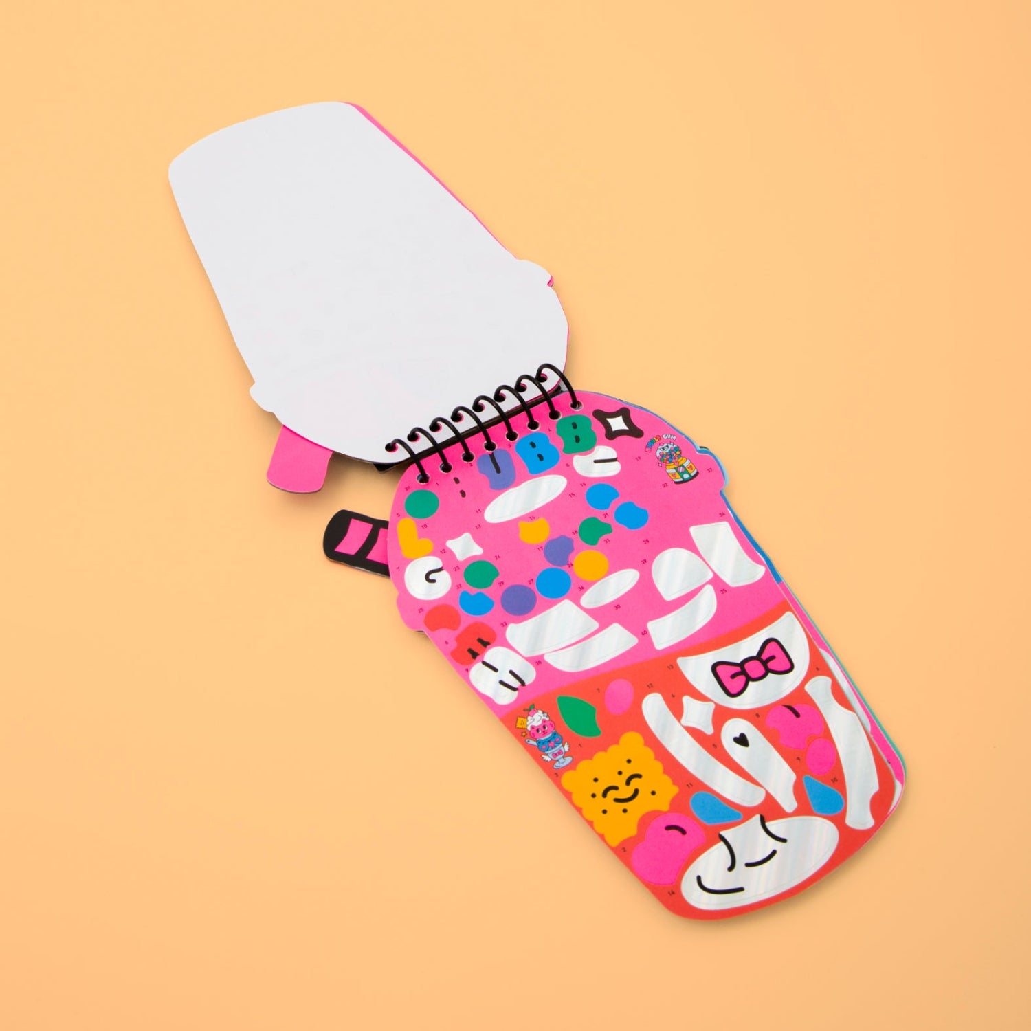 CARNET D'ACTIVITES STICKERS BUBBLE TEA