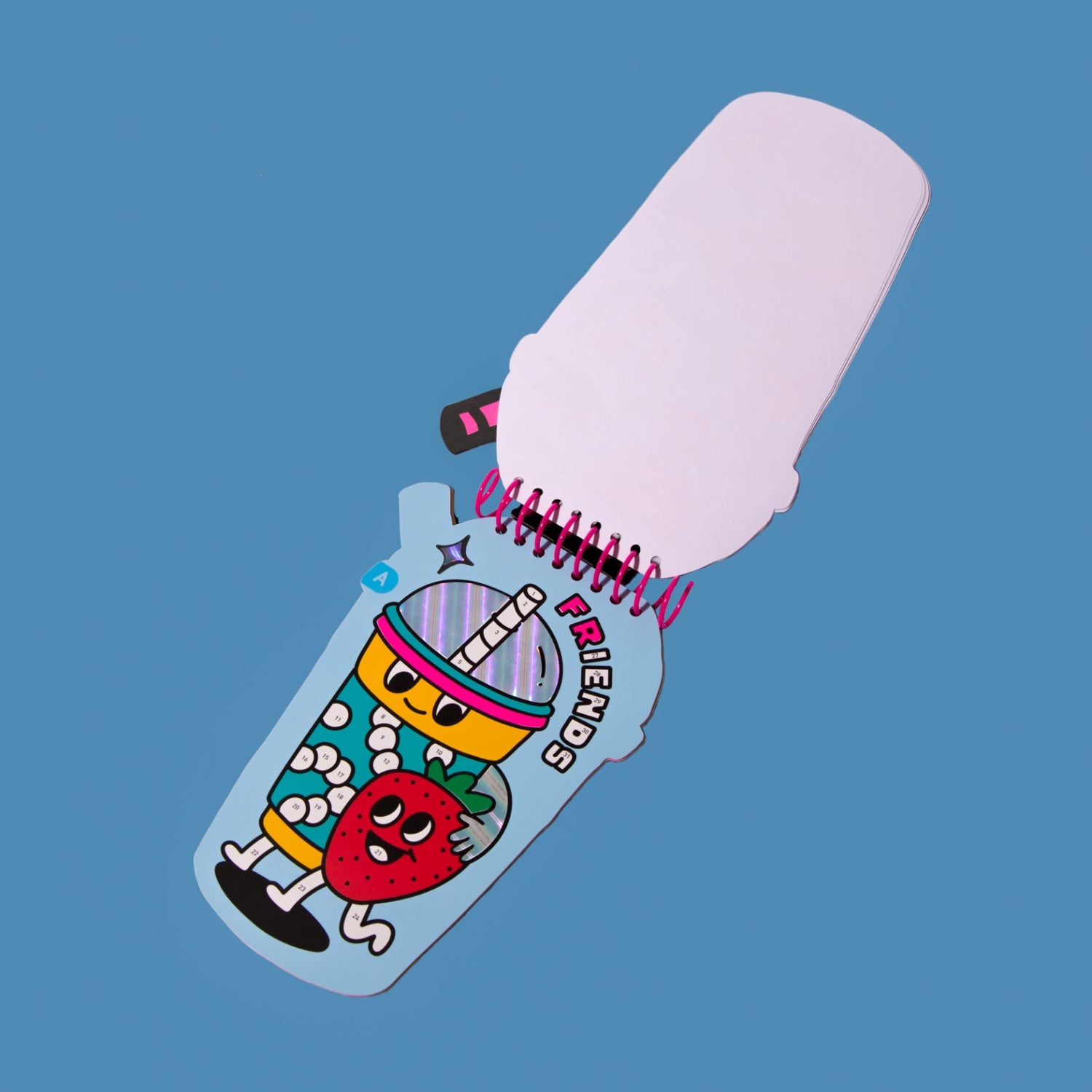 CARNET D'ACTIVITES STICKERS BUBBLE TEA