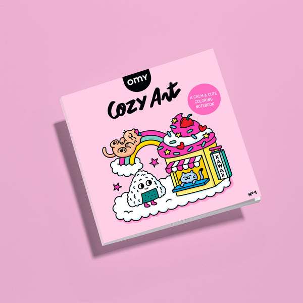 COZY ART COLORING BOOK - KAWAI