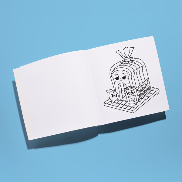 COZY COLORING BOOK - SUPERMARKET