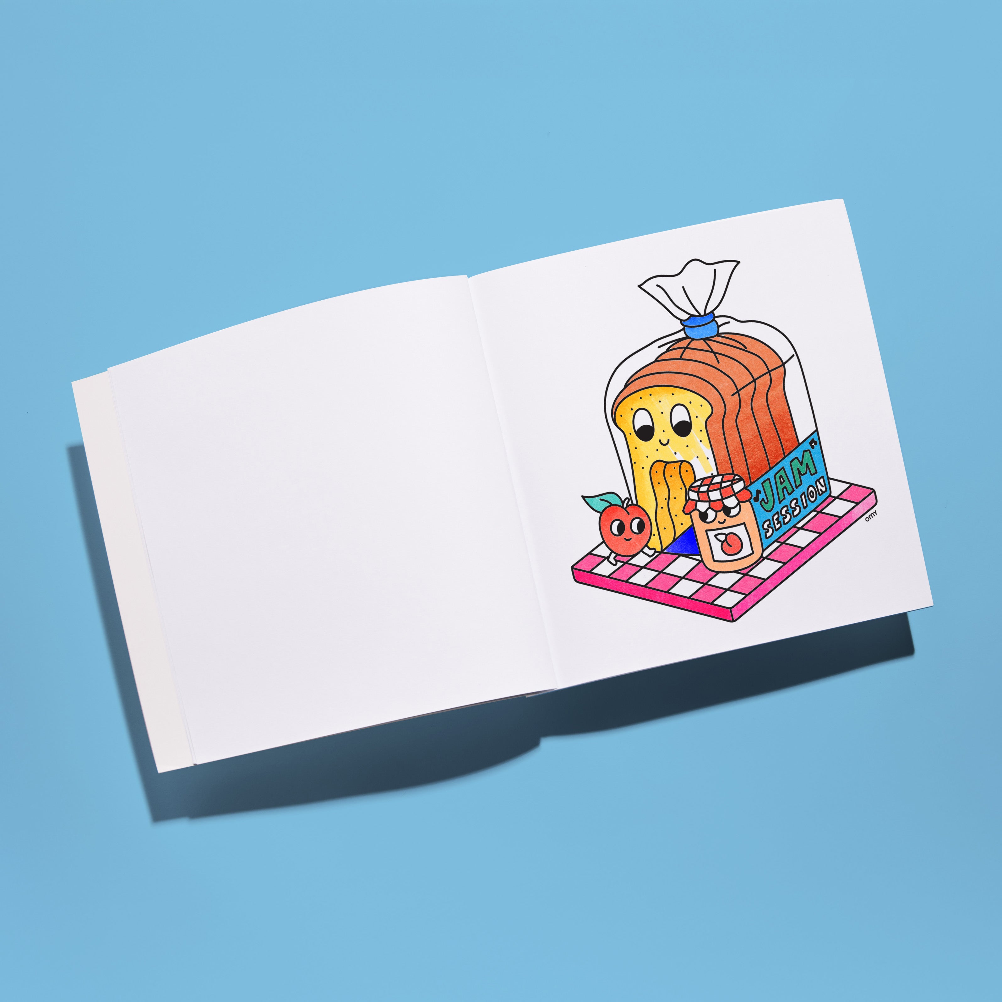 COZY ART COLORING BOOK - SUPERMARKET
