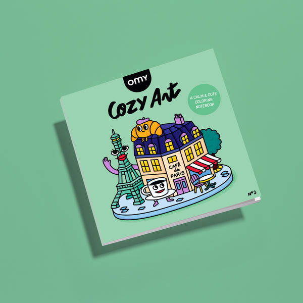 COZY COLORING BOOK - PARIS