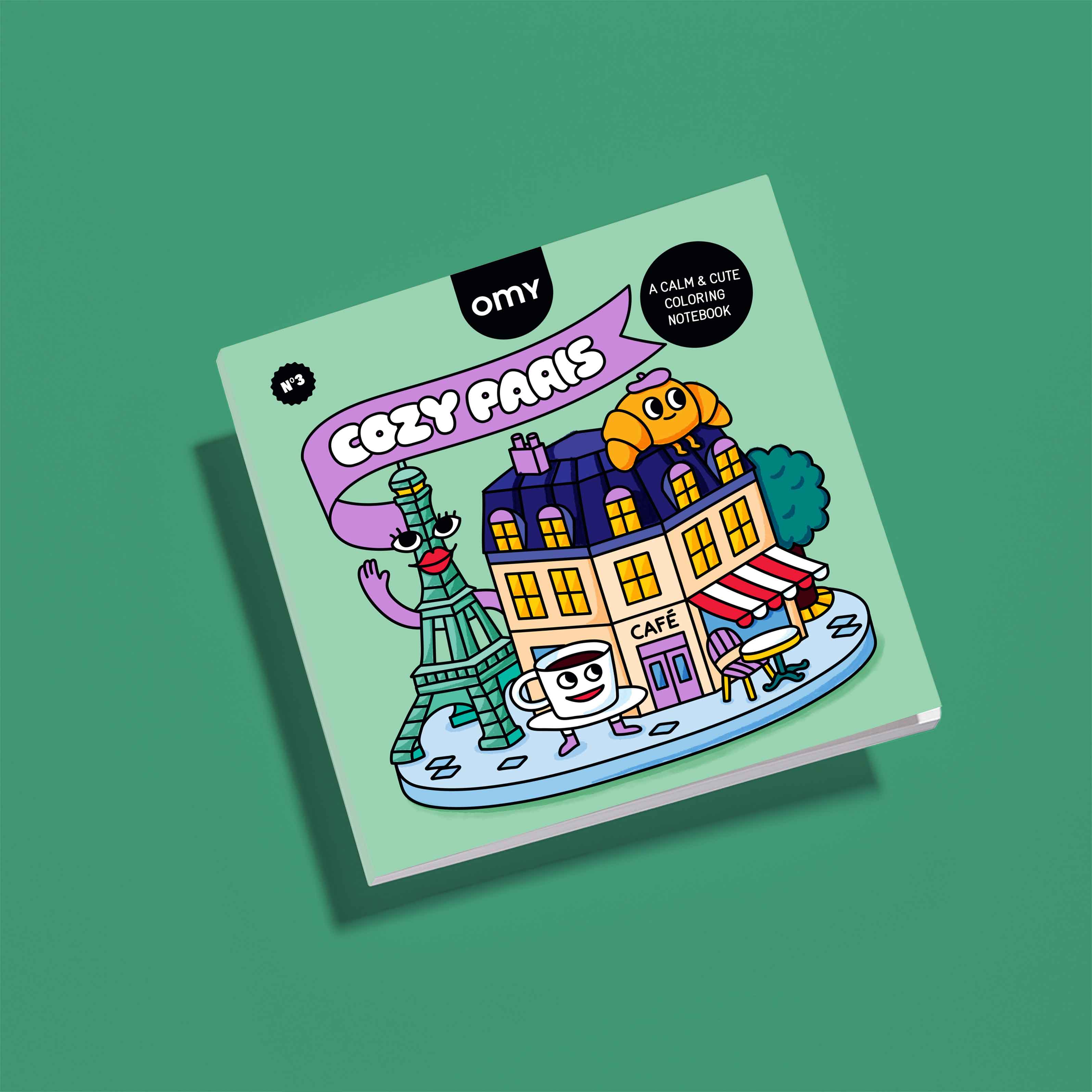 COZY COLORING BOOK - PARIS