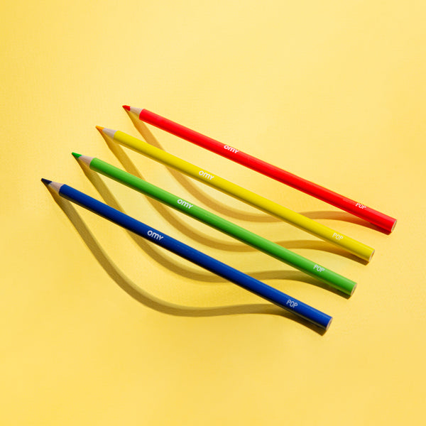 Crayons de couleur pop - Crayons