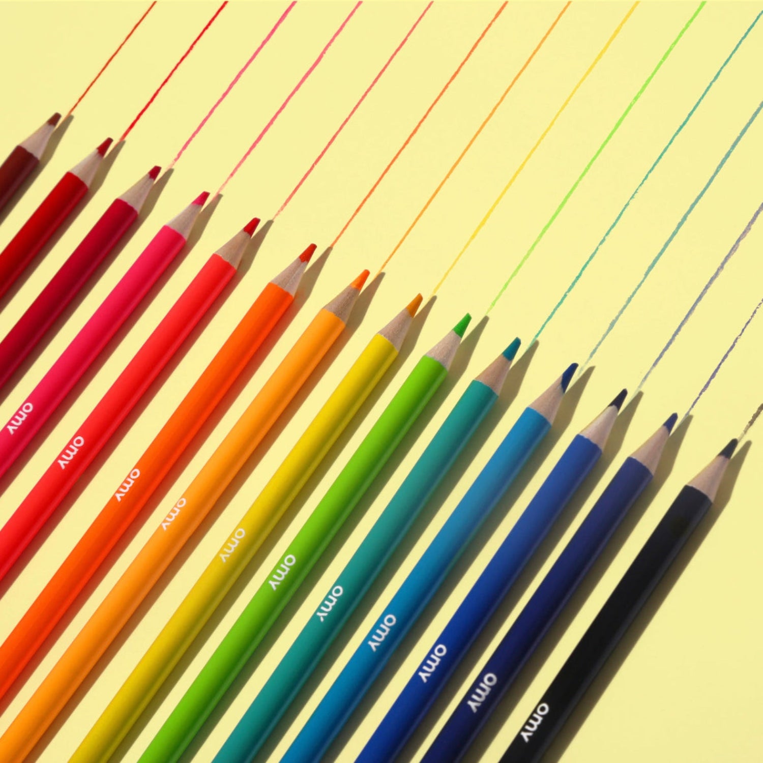 Crayons de couleur pop - Crayons