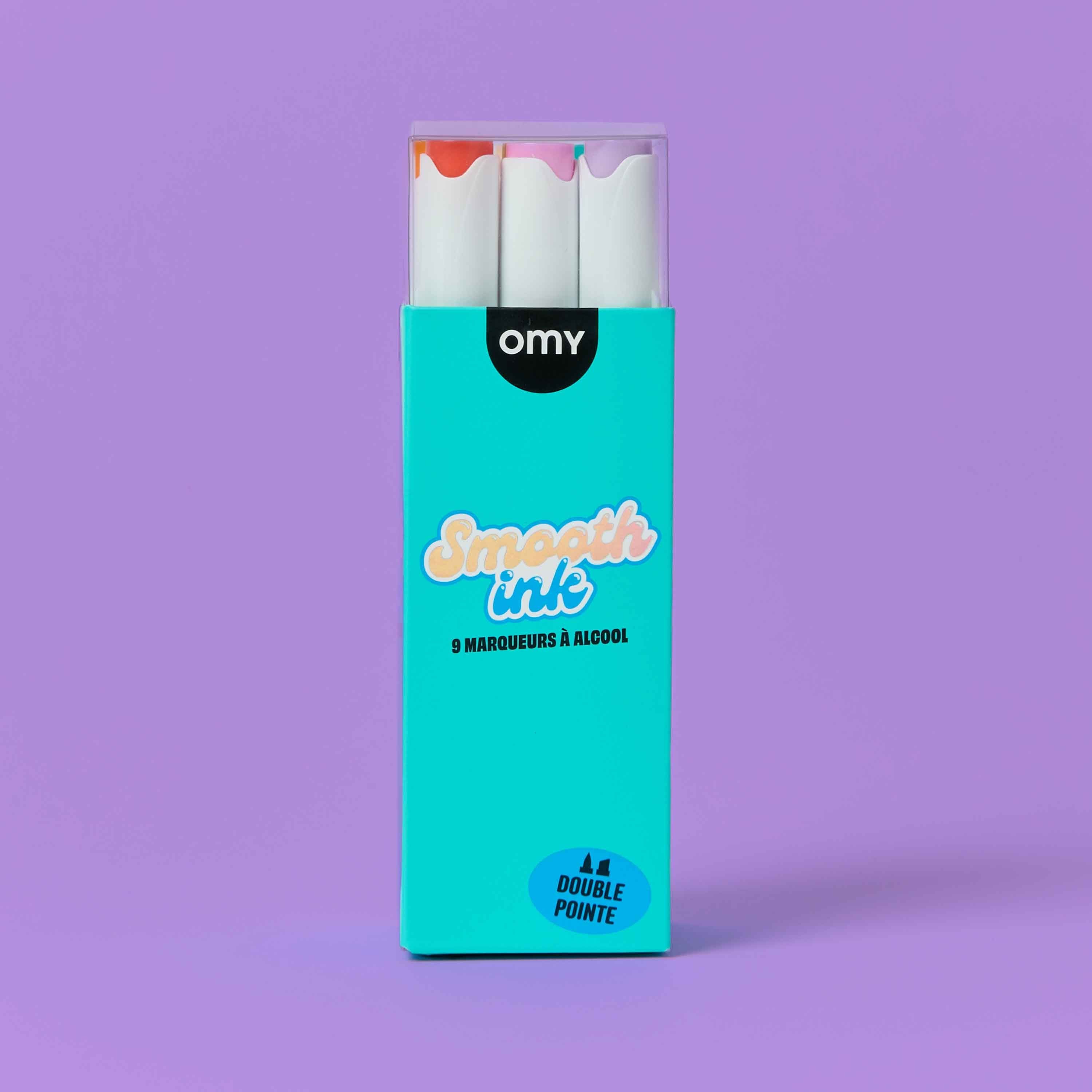 9 FEUTRES ALCOOL SMOOTH INK