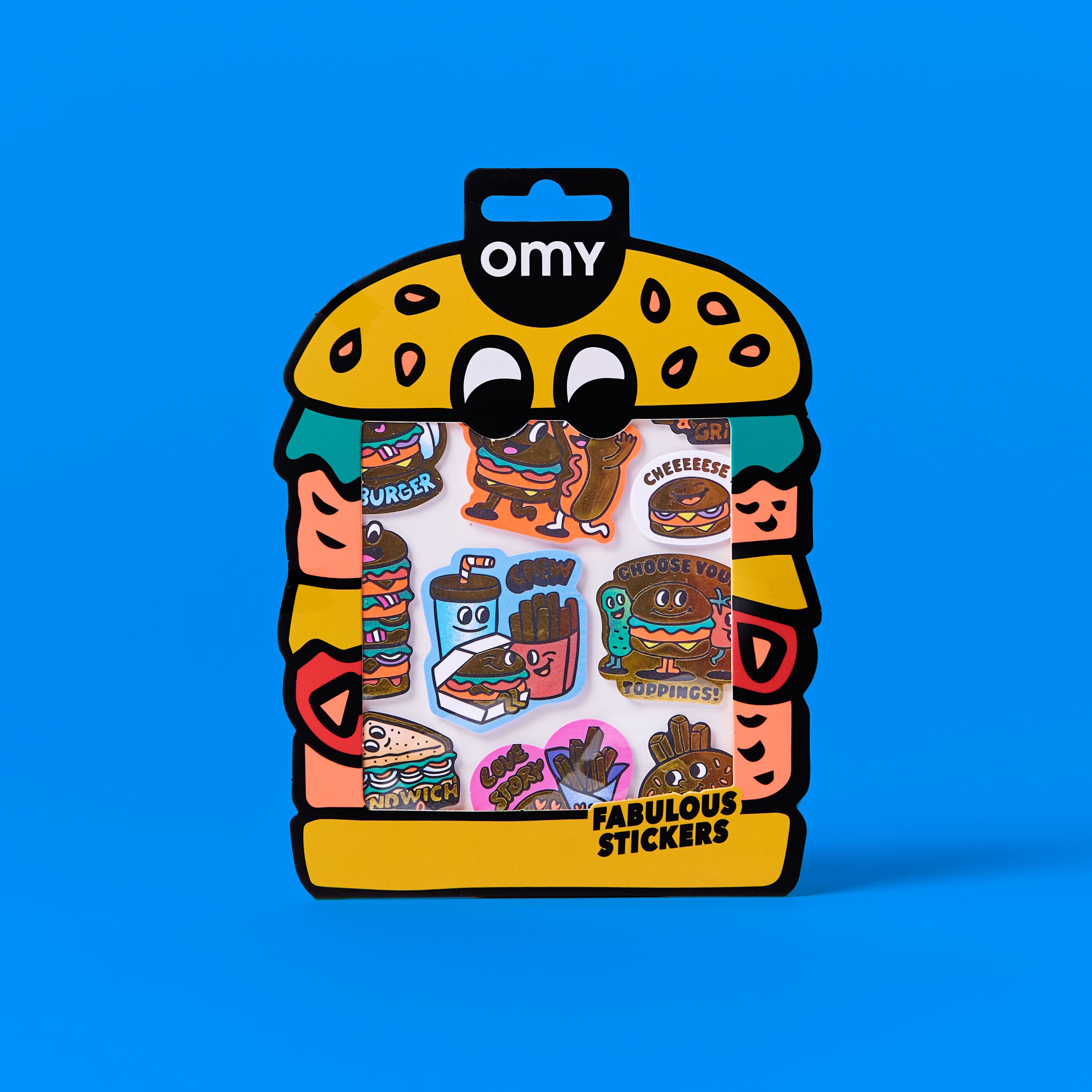 NEW ASSORTIMENT DE 36 FABULOUS STICKERS - BIG