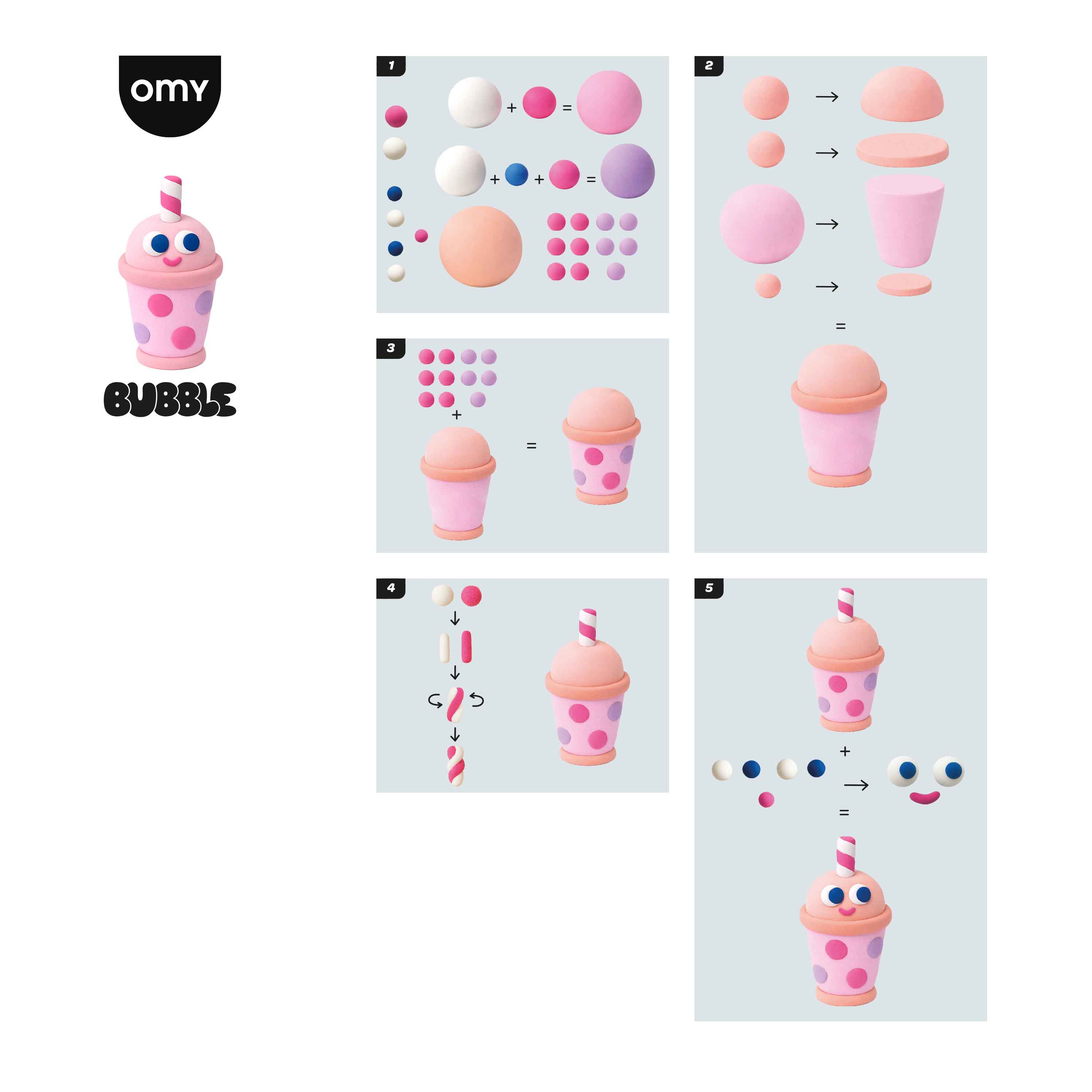 AIR DRY CLAY - BUBBLE
