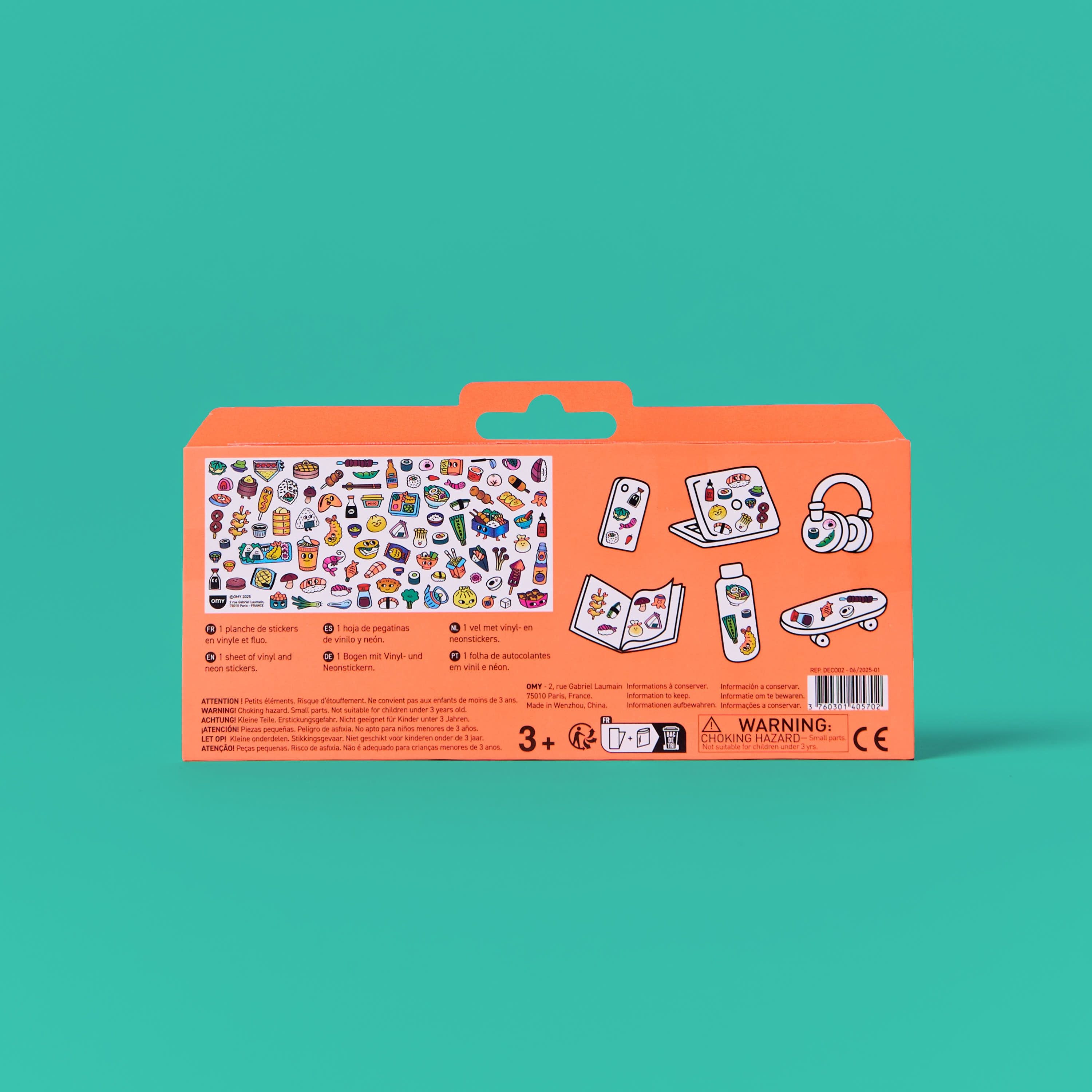 FABULOUS STICKERS - BOUTIQUE - SUSHI SHOP