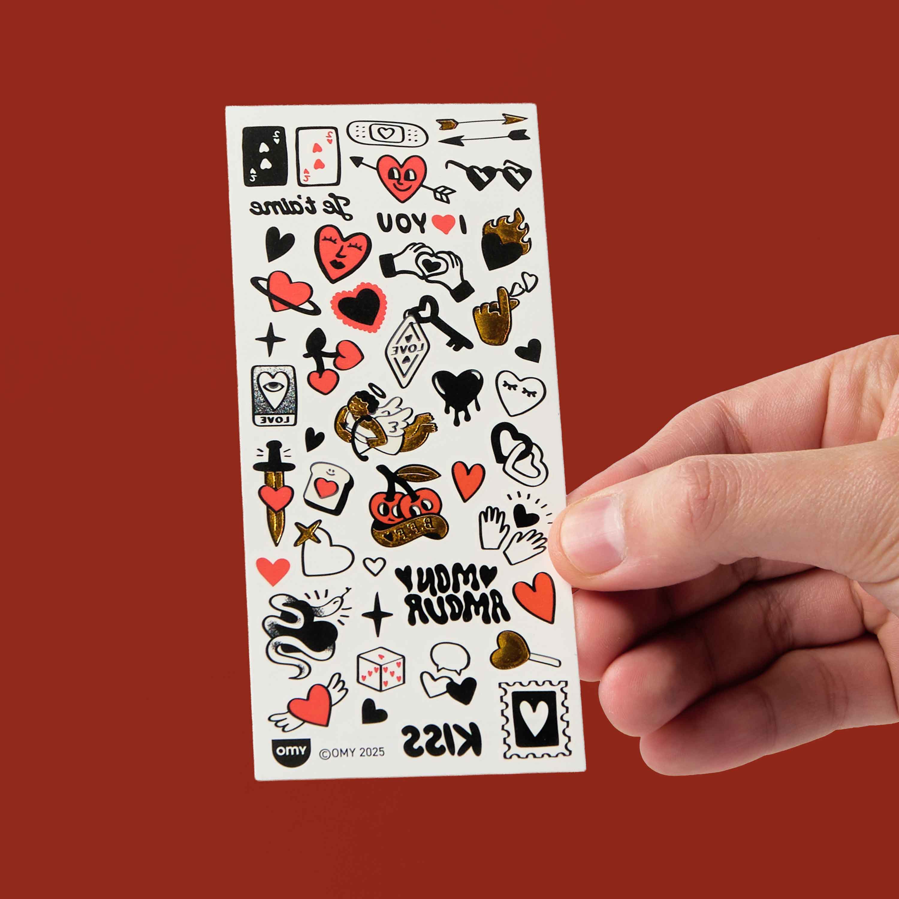 12 FLASH TATTOOS - CRAZY IN LOVE