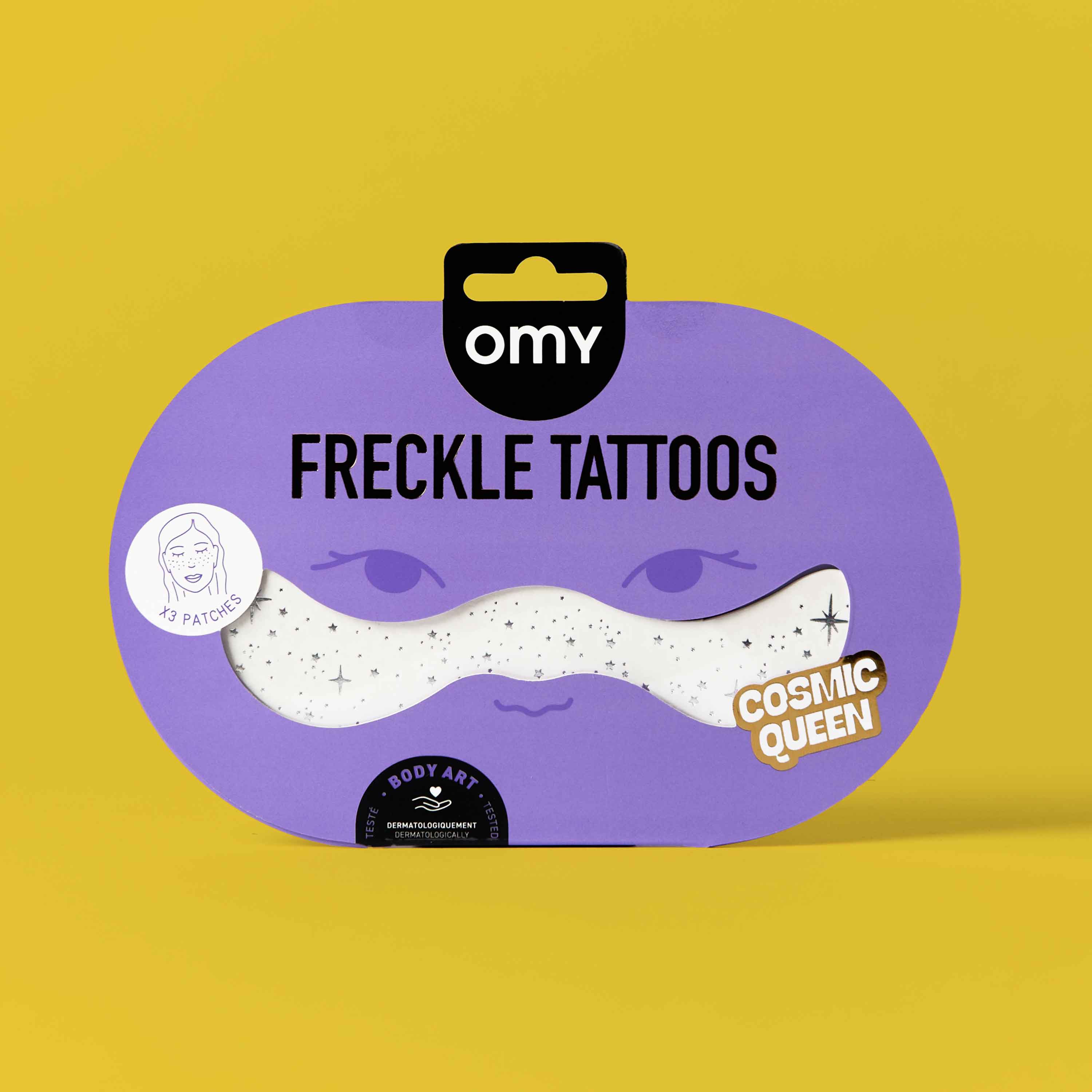 COSMIC QUEEN - FRECKLES TATTOO x12