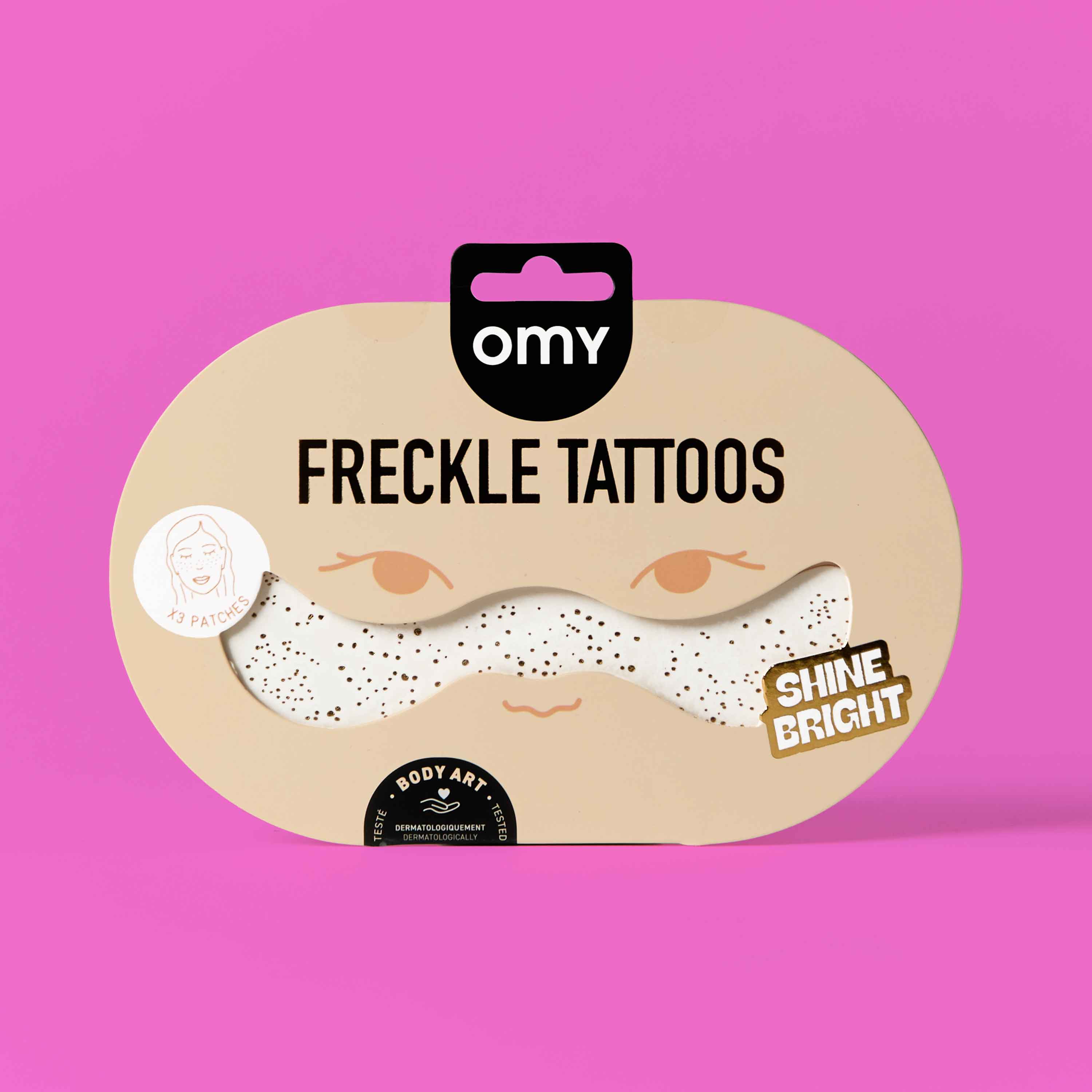 SHINE BRIGHT FRECKLES TATTOO x12